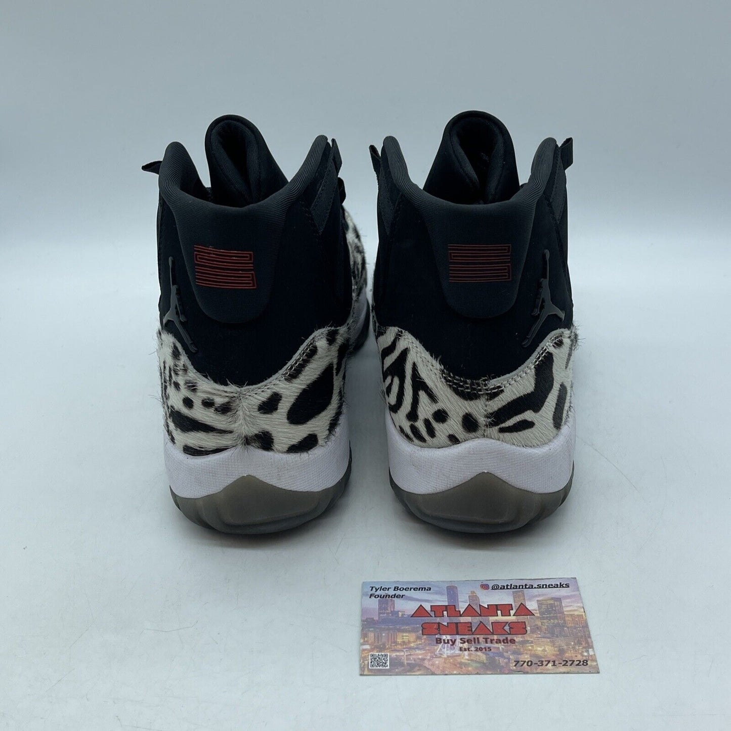 Size 11W - Air Jordan 11 Retro Animal Instinct Black White Brown (AR0715-010)