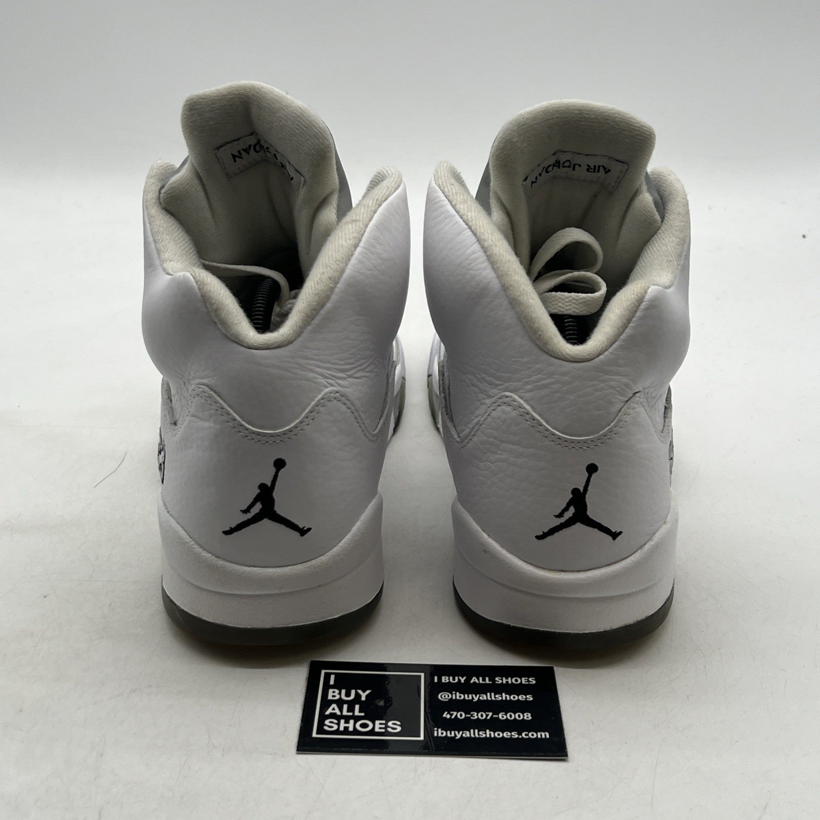 Size 11 - Air Jordan 5 Retro 2015 White Metallic (136027-130)