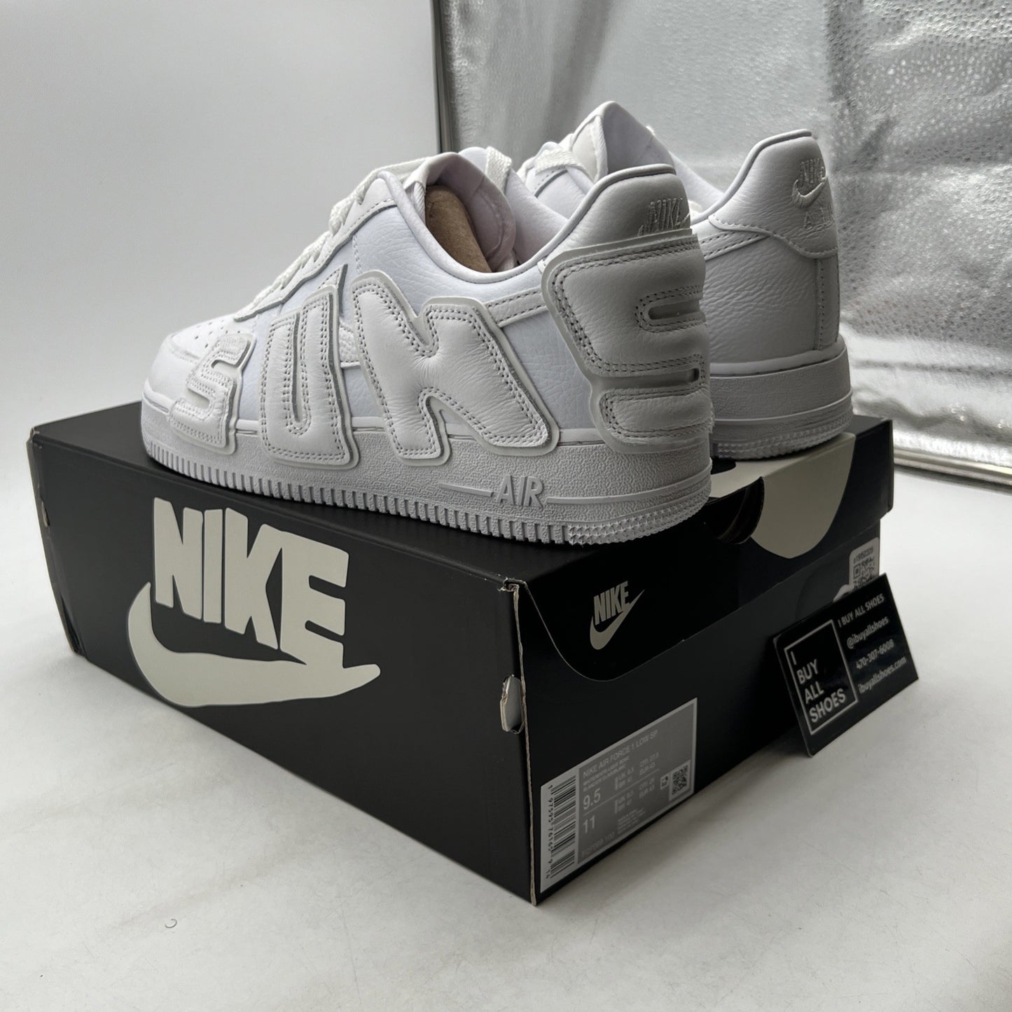 Size 9.5 - Nike Cactus Plant Flea Market x Air Force 1 Premium 2024 Low White