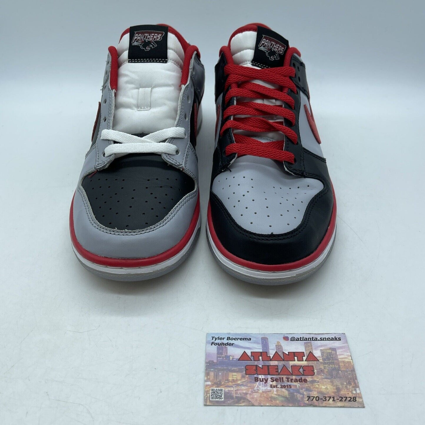 Size 9.5 - Nike Clark Atlanta University x Dunk Low Panthers Grey (DR6189-001)