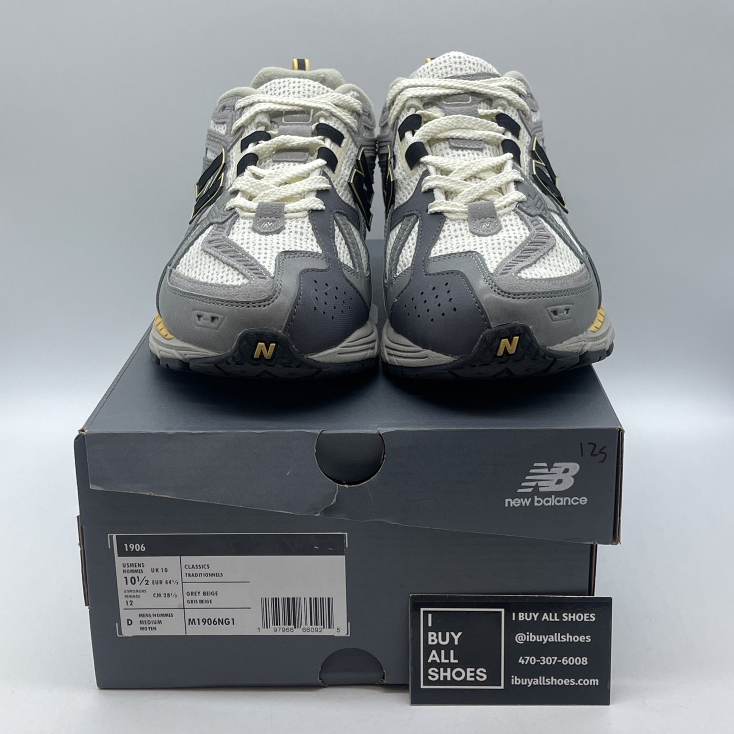 Size 10.5 - New Balance The Whitaker Group x 1906U Willful Bias Pack - Sand Dune