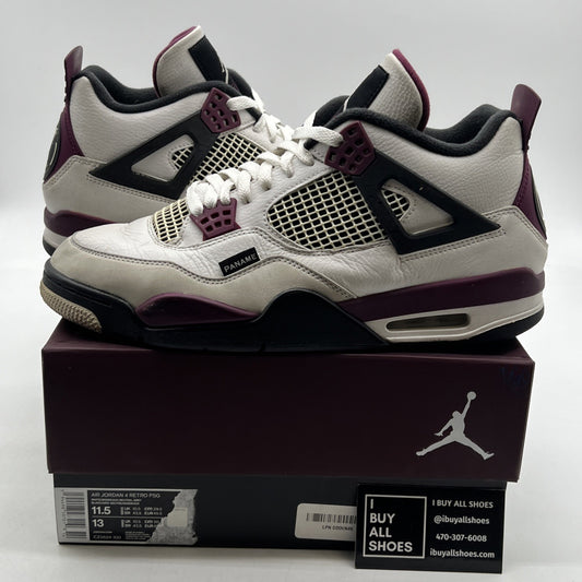 Size 11.5 - Air Jordan 4 Retro x Paris Saint-Germain Bordeaux (CZ5624-100)