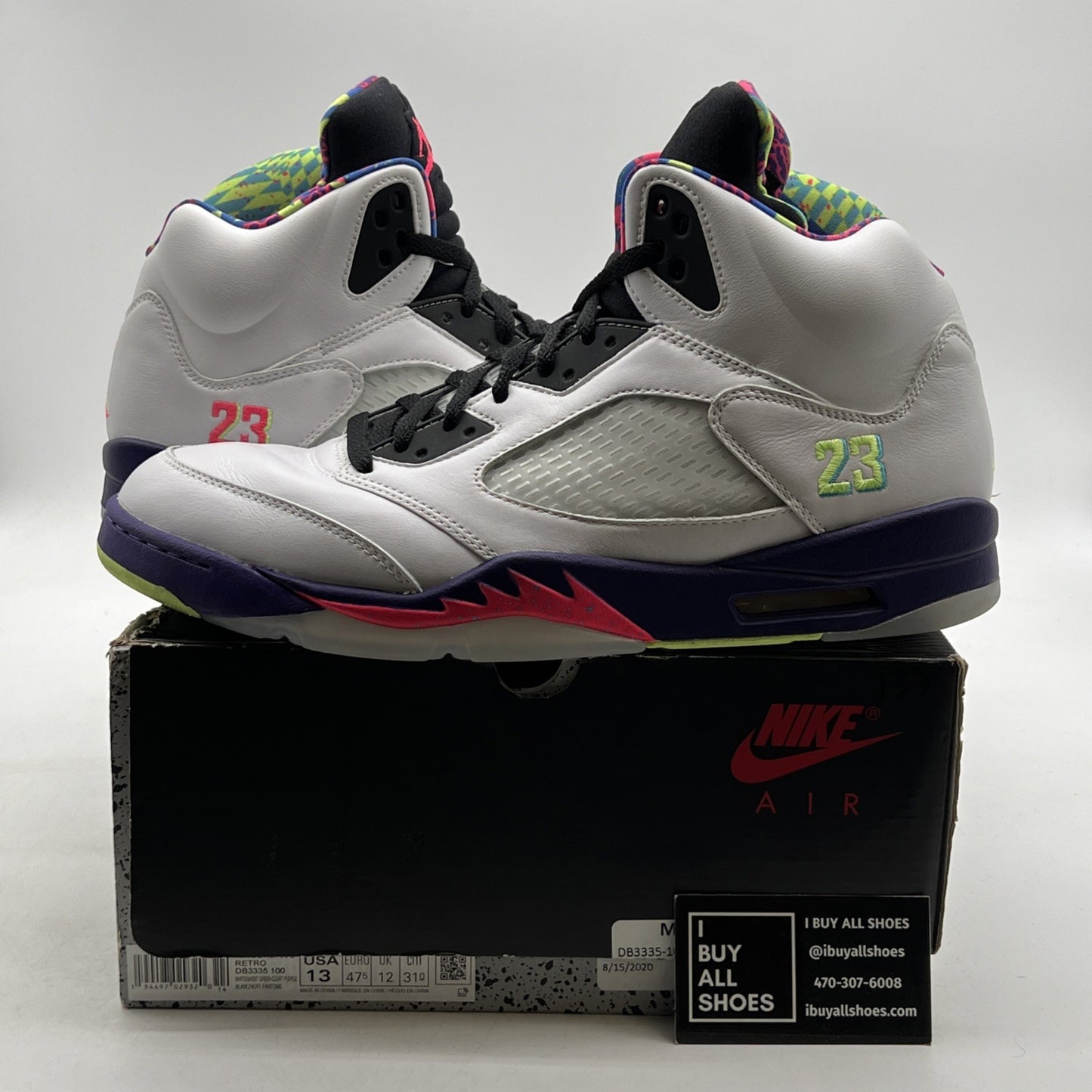 Size 13 - Air Jordan 5 Retro Alternate Bel-Air 2020 (DB3335-100)