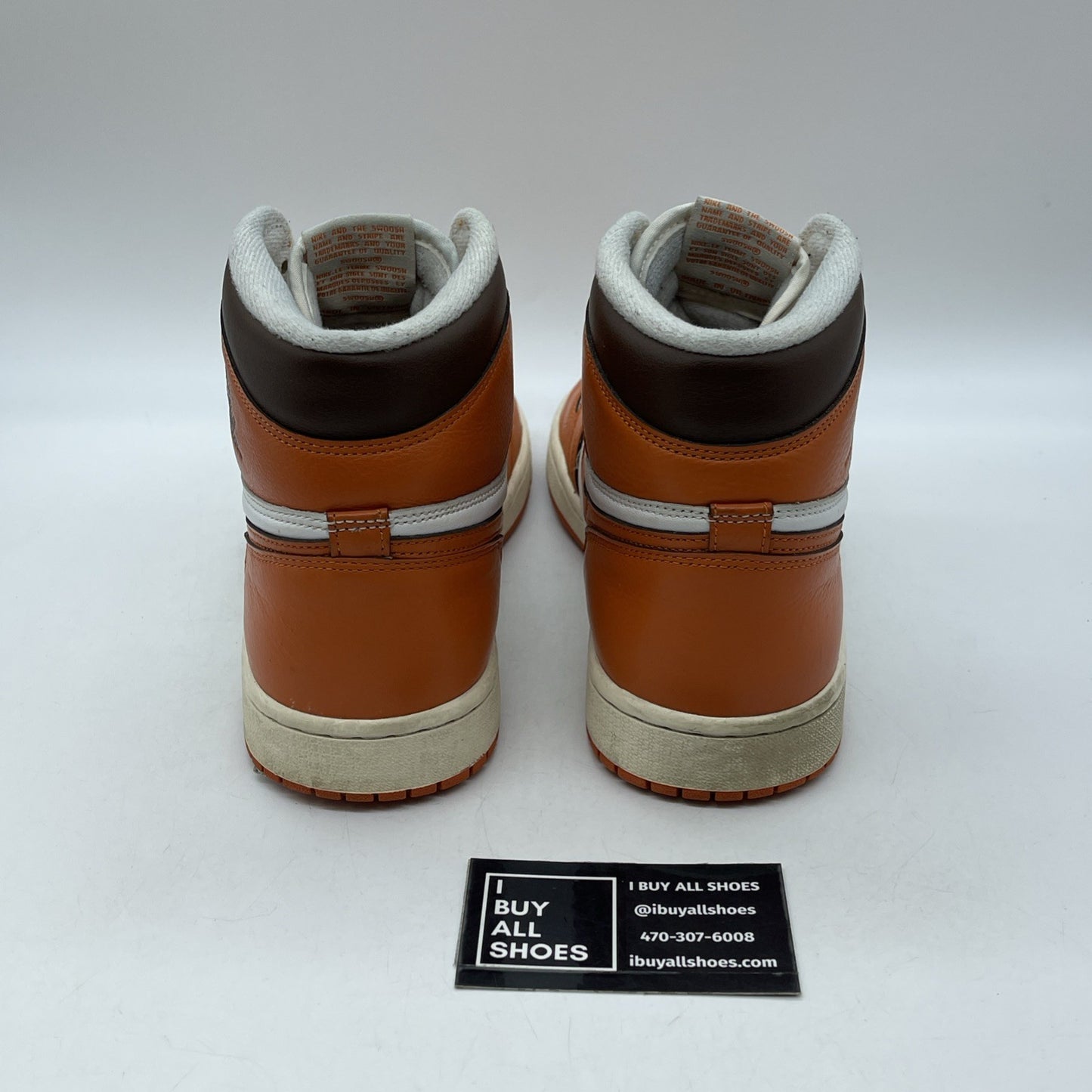 Size 12W - Jordan 1 Retro High OG Starfish Orange White Leather (DO9369-101)