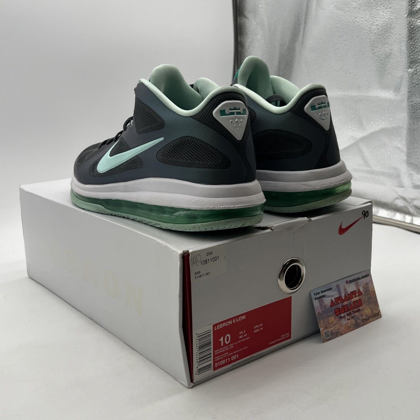 Size 10 - Nike LeBron 9 Low Easter (510811-001)
