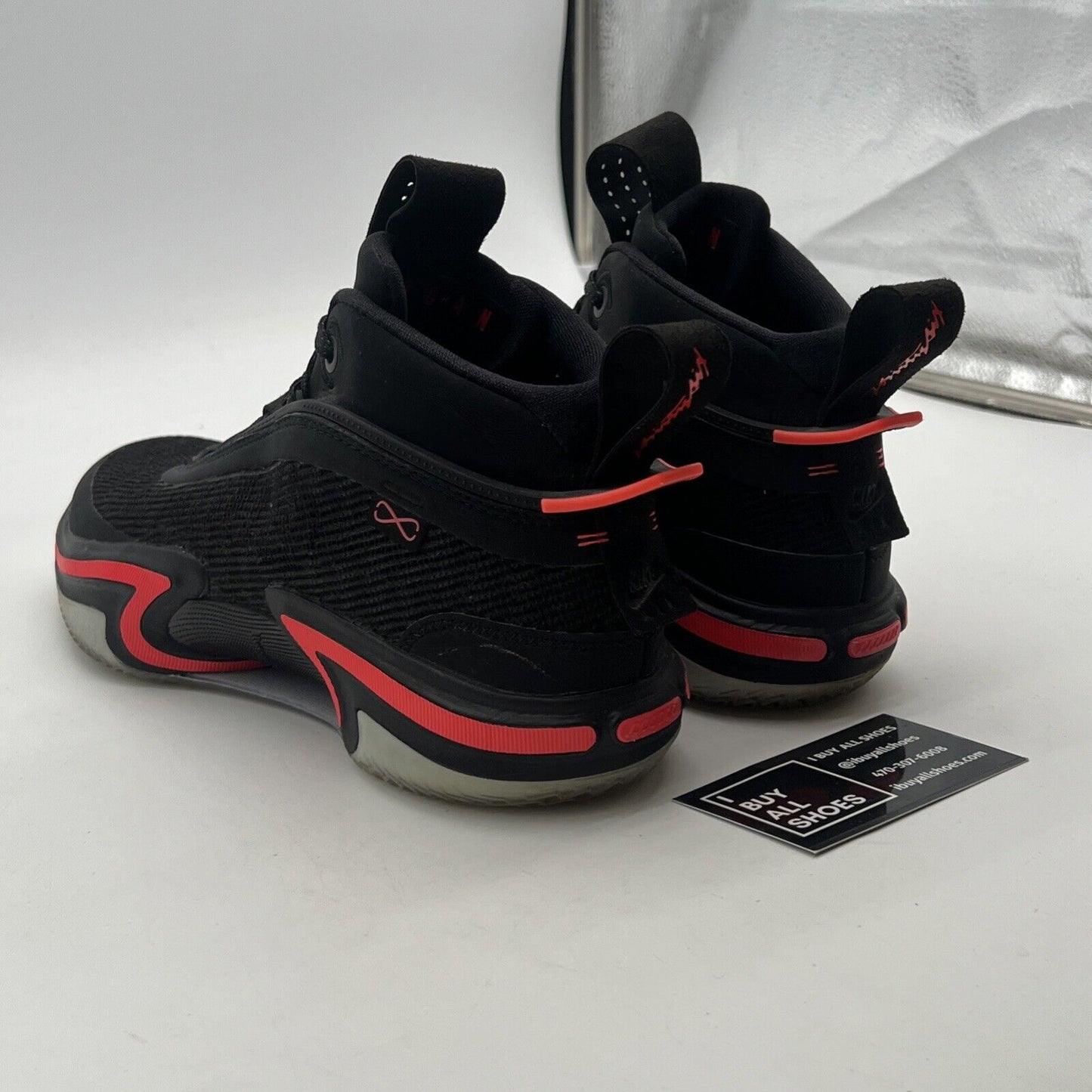 Size 8 - Air Jordan 36 Black Infrared (CZ2650-001)