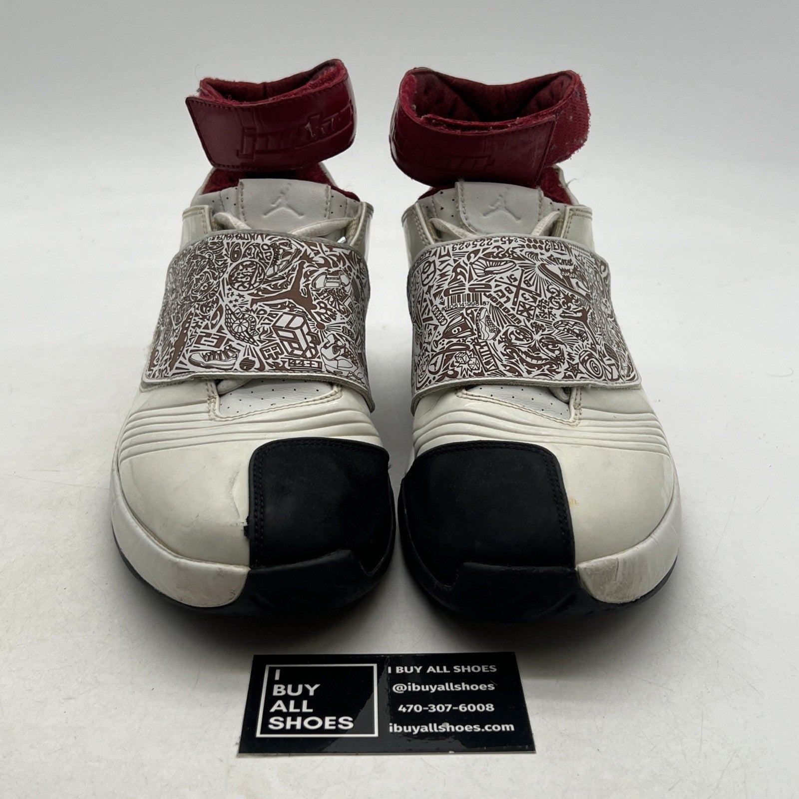 Size 9.5 - Air Jordan 20 OG White Varsity Red (310455-161)