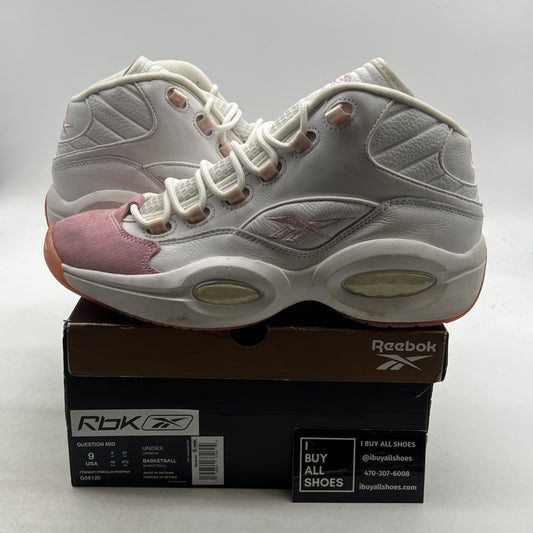 Size 9 - Reebok Question Mid Pink Toe (G55120)