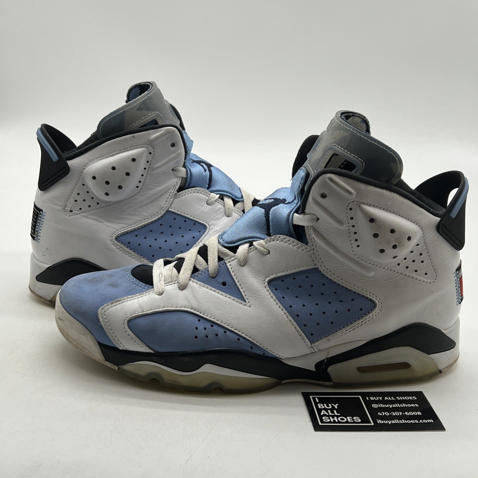 Size 12 - Air Jordan 6 Retro Mid UNC Home (CT8529-410)