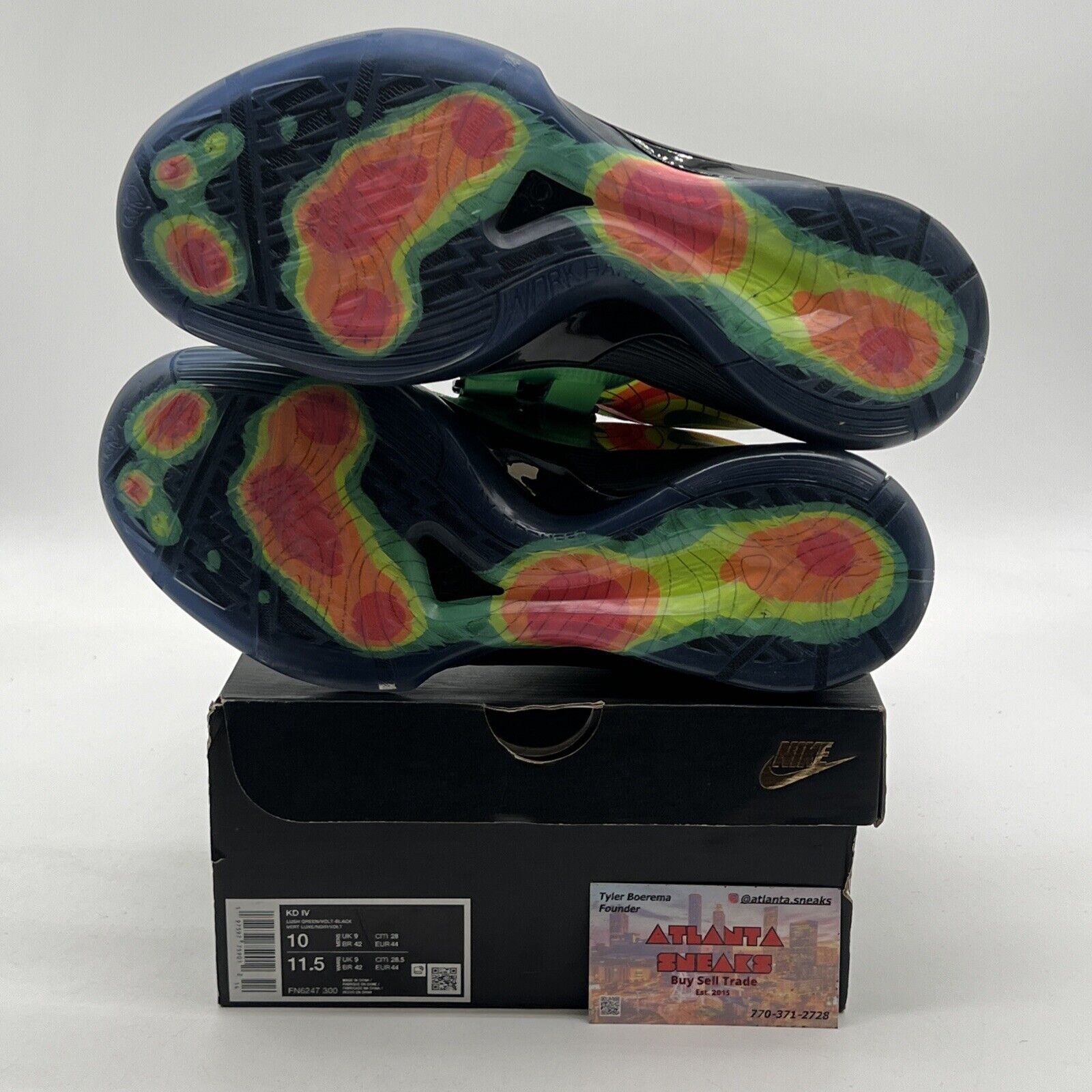 Size 10 - Nike Zoom KD 4 2024 Weatherman (FN6247-300)