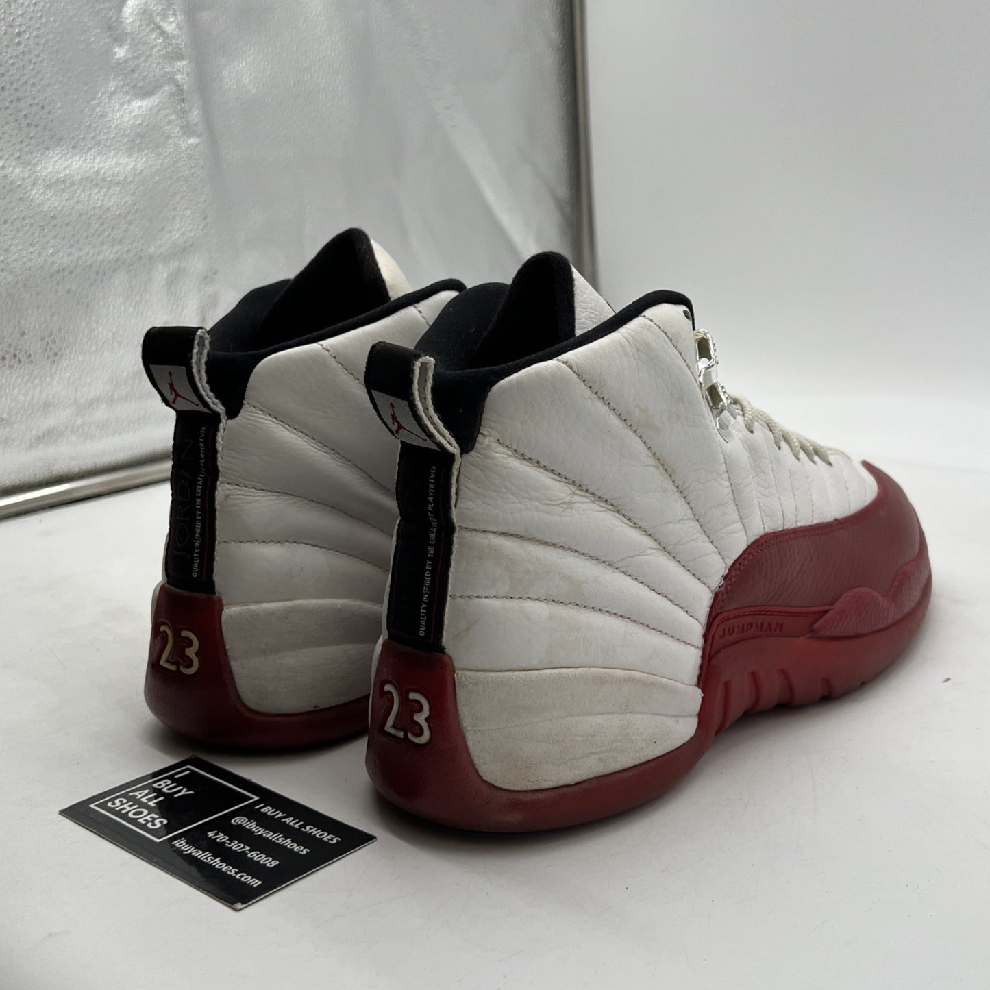 Size 10.5 - Air Jordan 12 Retro 2009 Cherry (130690-110)