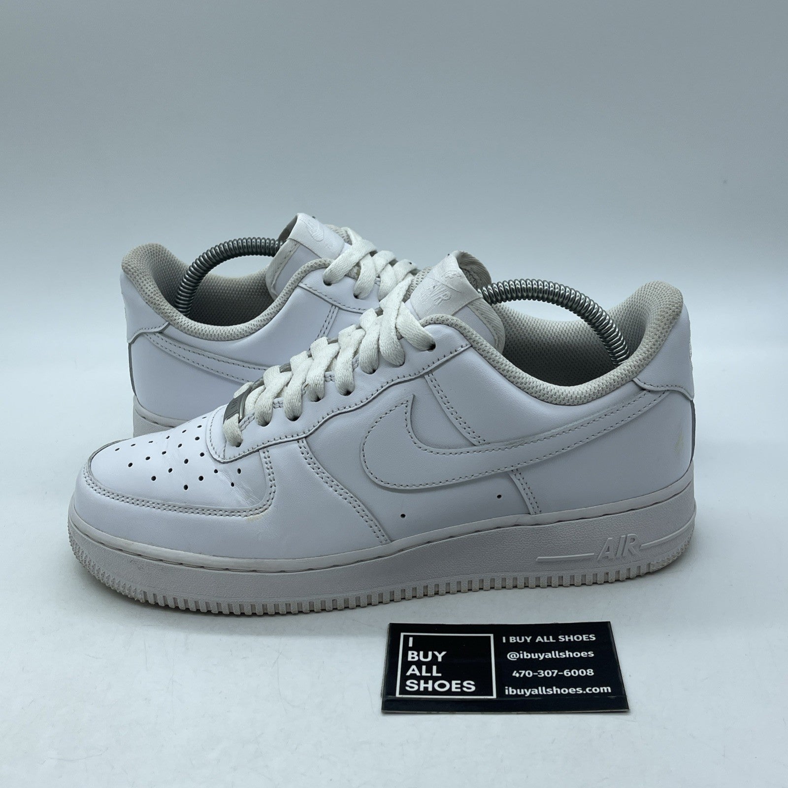 Size 8 - Nike Air Force 1 '07 Low Triple White Leather (CW2288-111)