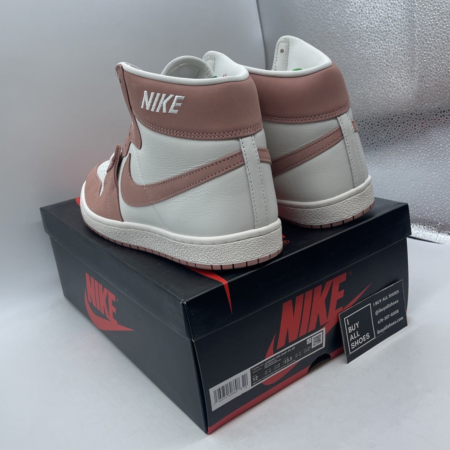 Size 12 - Air Jordan Air Ship PE SP Rust Pink (FQ2952-600)