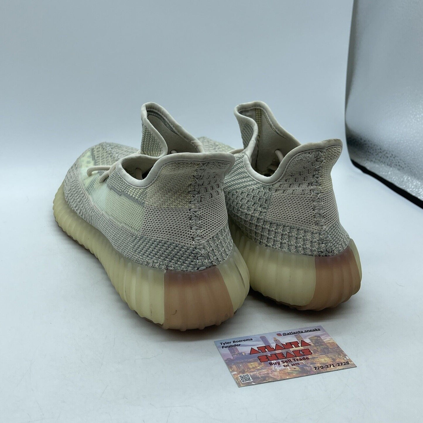 Size 13 - Yeezy Boost 350 V2 Citrin Non-Reflective Blue Tan Suede (FW3042)