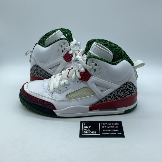 Size 8.5 - Jordan Spizike 2014 OG White Great Suede Leather (315371-125)