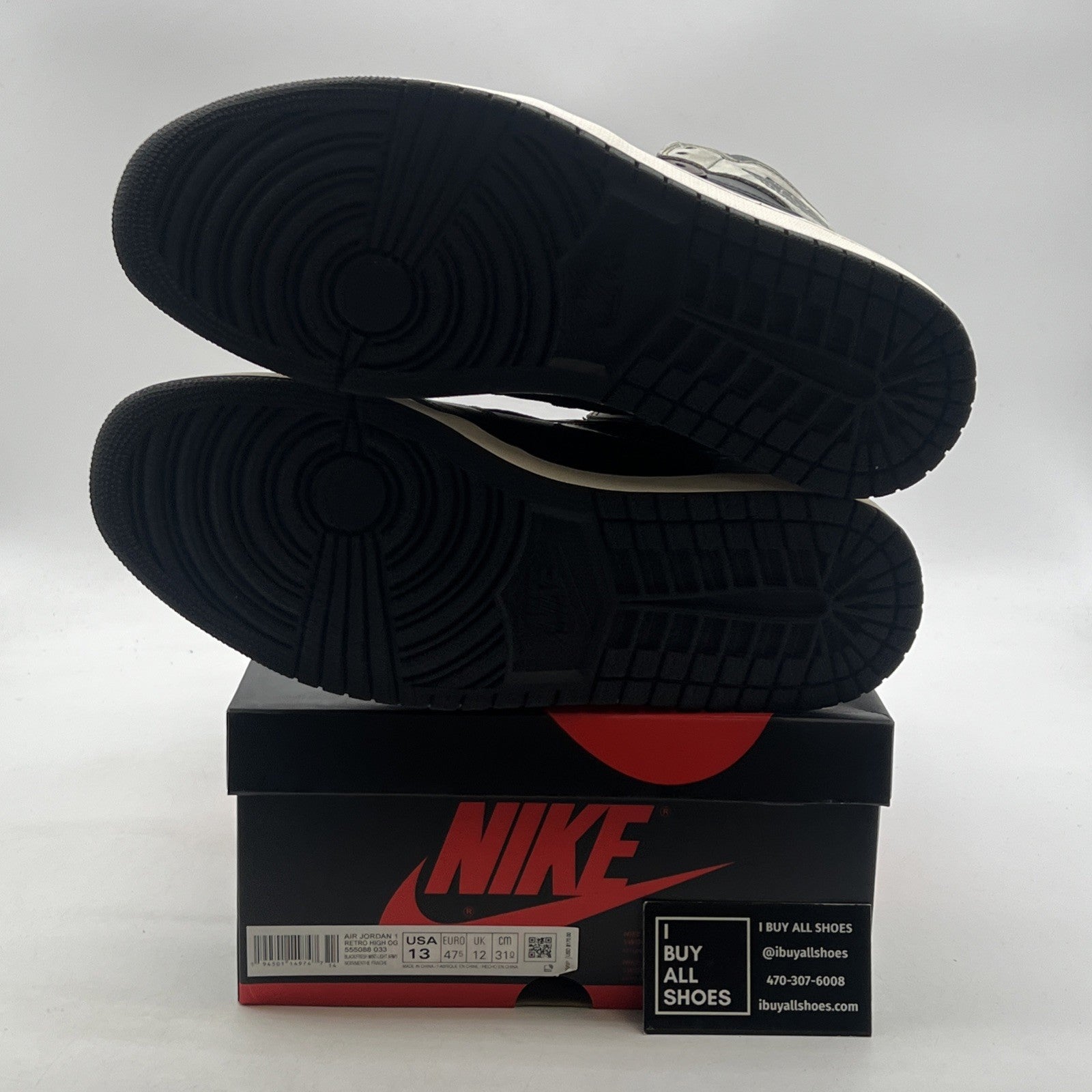 Size 13 - Air Jordan 1 Retro OG High Patina (555088-033)