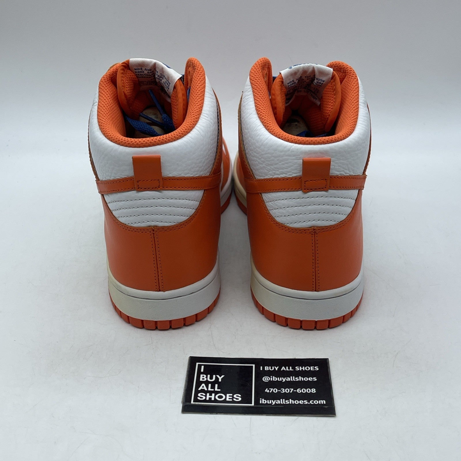 Size 10.5 - Nike Dunk High White (317982-181)