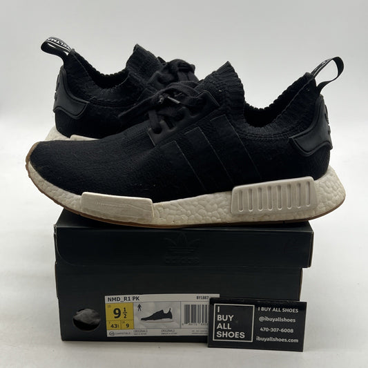 Size 9.5 - adidas NMD_R1 PK Black Gum (BY1887)