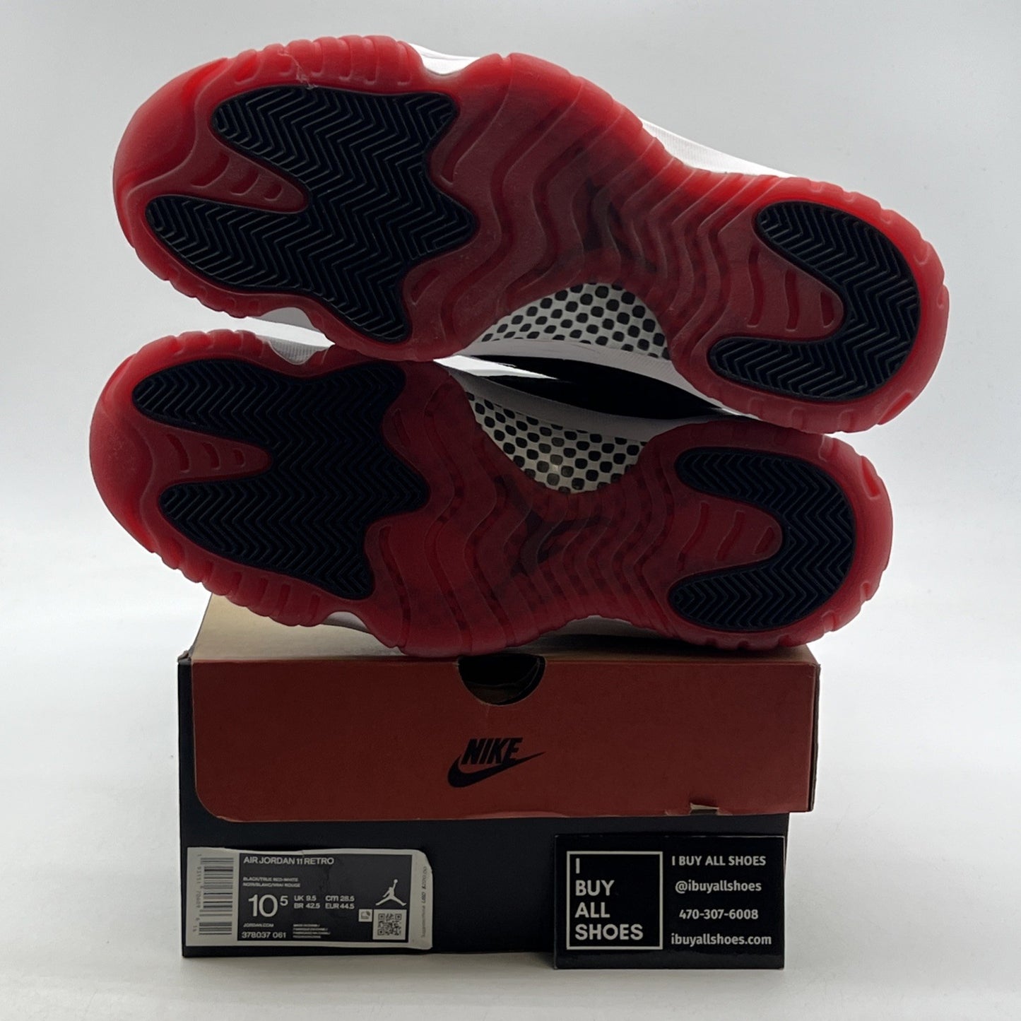 Size 10.5 - Air Jordan 11 Retro High Bred (378037-061)
