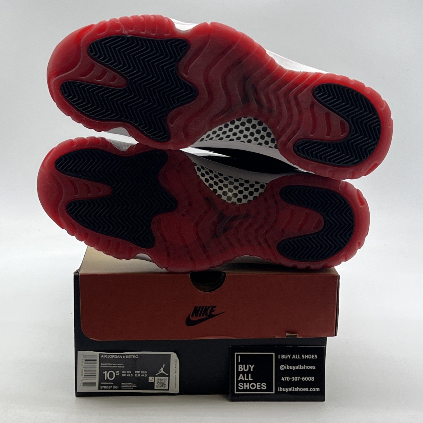 Size 10.5 - Air Jordan 11 Retro High Bred (378037-061)