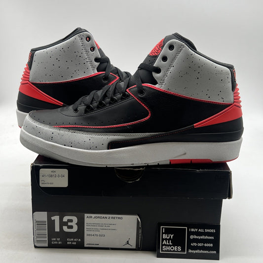Size 13 - Air Jordan 2 Retro Infrared 23 (385475-023)