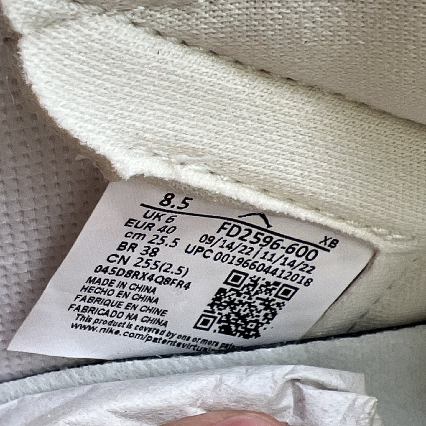 Size 8.5 - Air Jordan 1 Retro OG High Washed Pink W (FD2596-600)