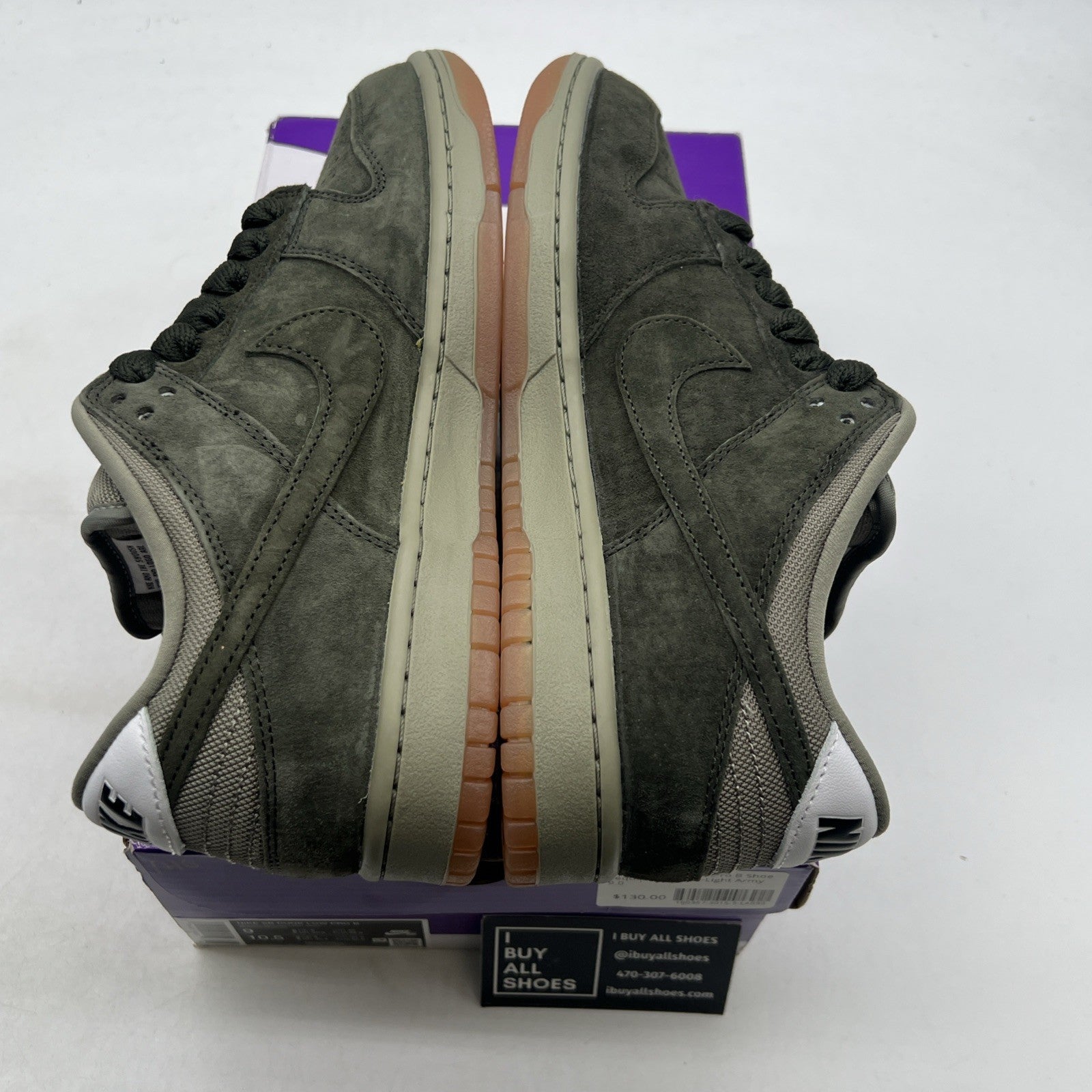 Size 9 - Nike Dunk SB Pro B Low Sequoia (HJ0367-301)