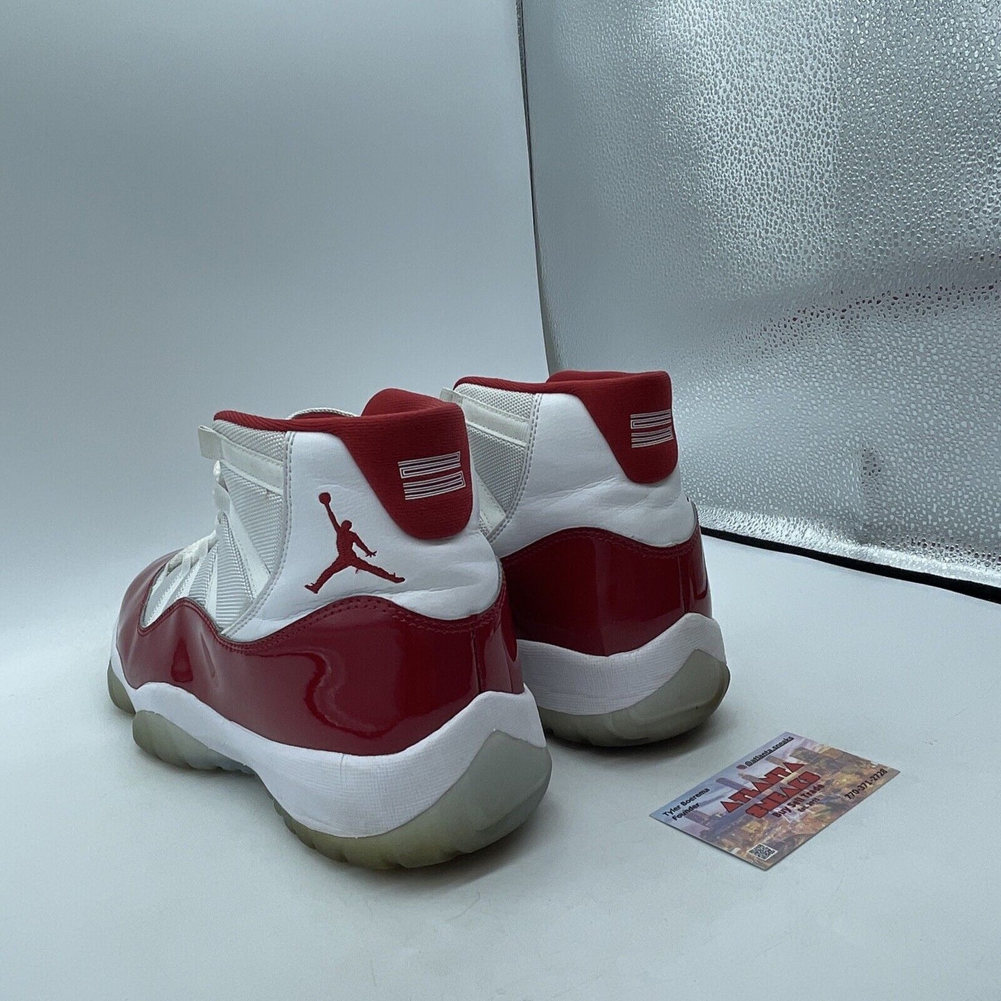 Size 12 - Jordan 11 Retro High Cherry White Red Leather (CT8012-116)