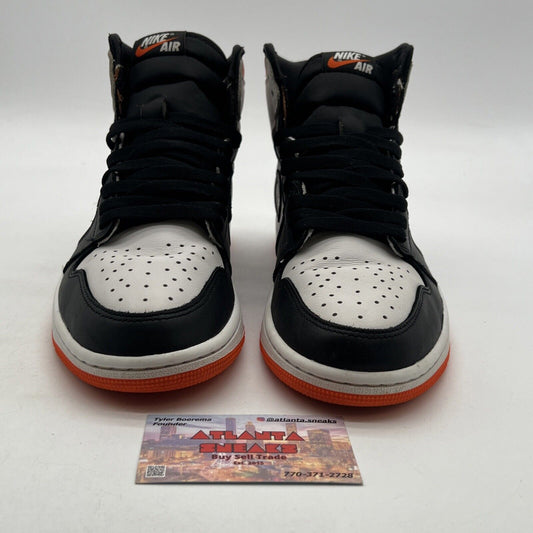 Size 9 - Air Jordan 1 Retro High Electro Orange (555088-180)