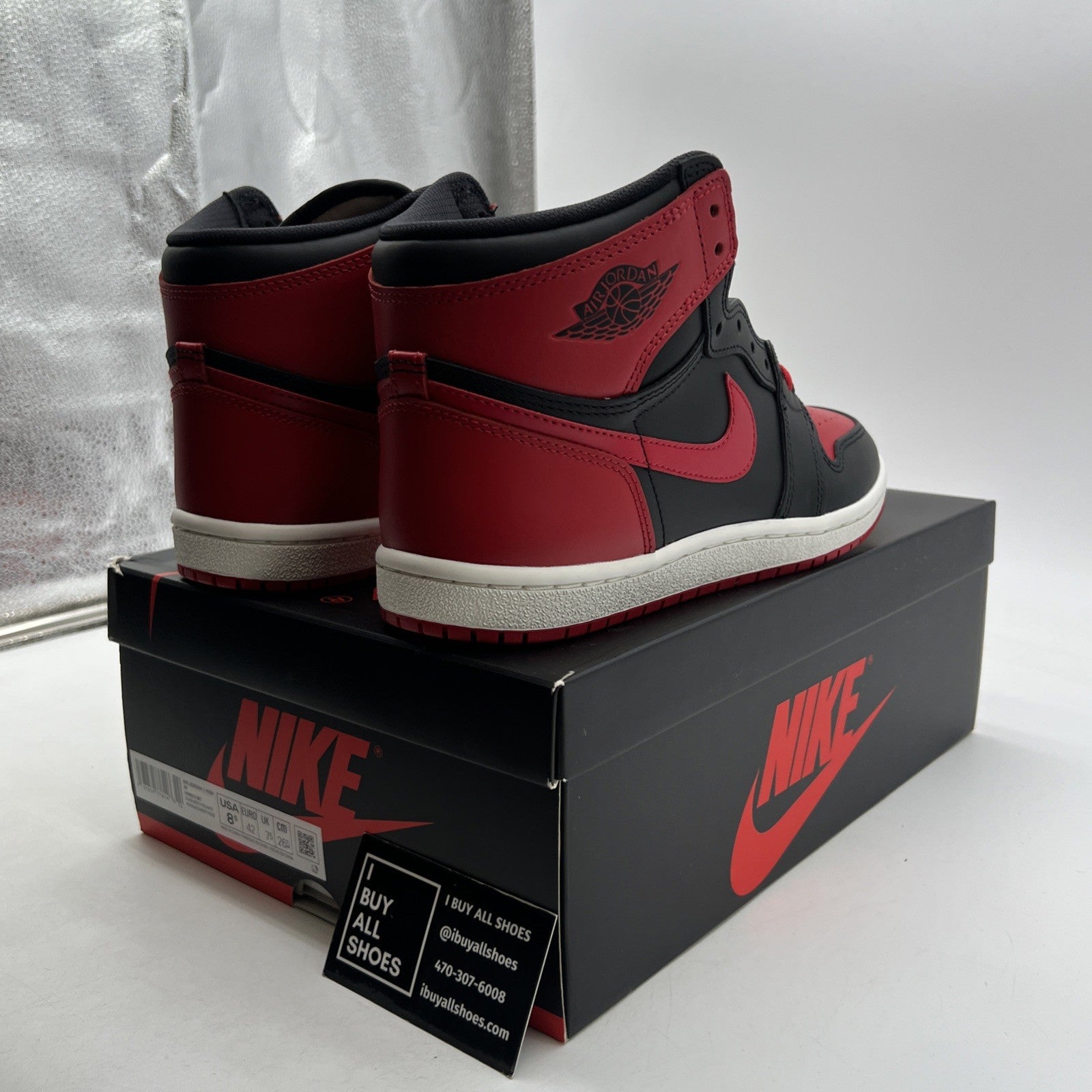 Size 8.5 - Air Jordan 1 Retro '85 OG 2025 High Bred / Banned (HV6674-067)