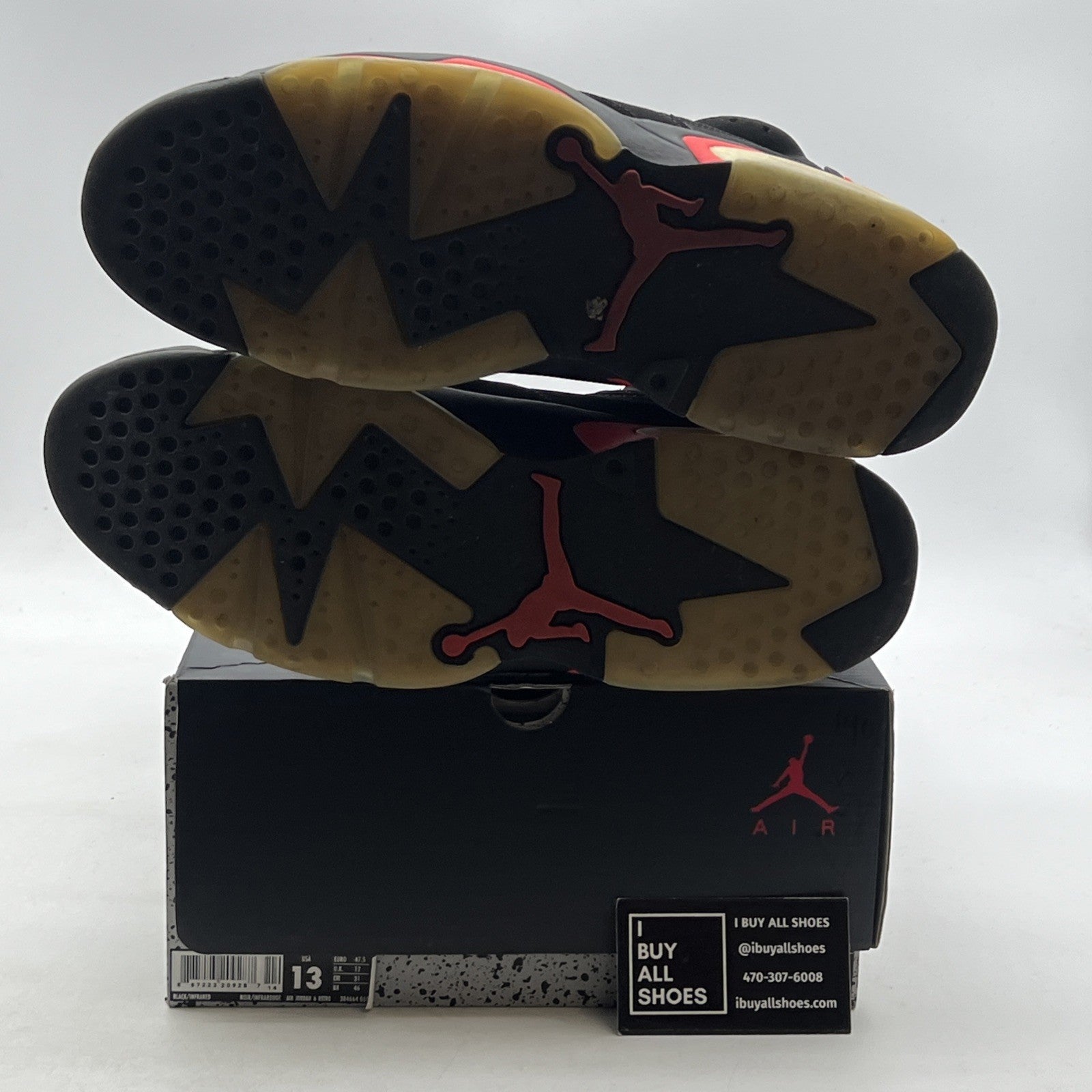 Size 13 - Air Jordan 6 Retro Mid Infrared (384664-060)