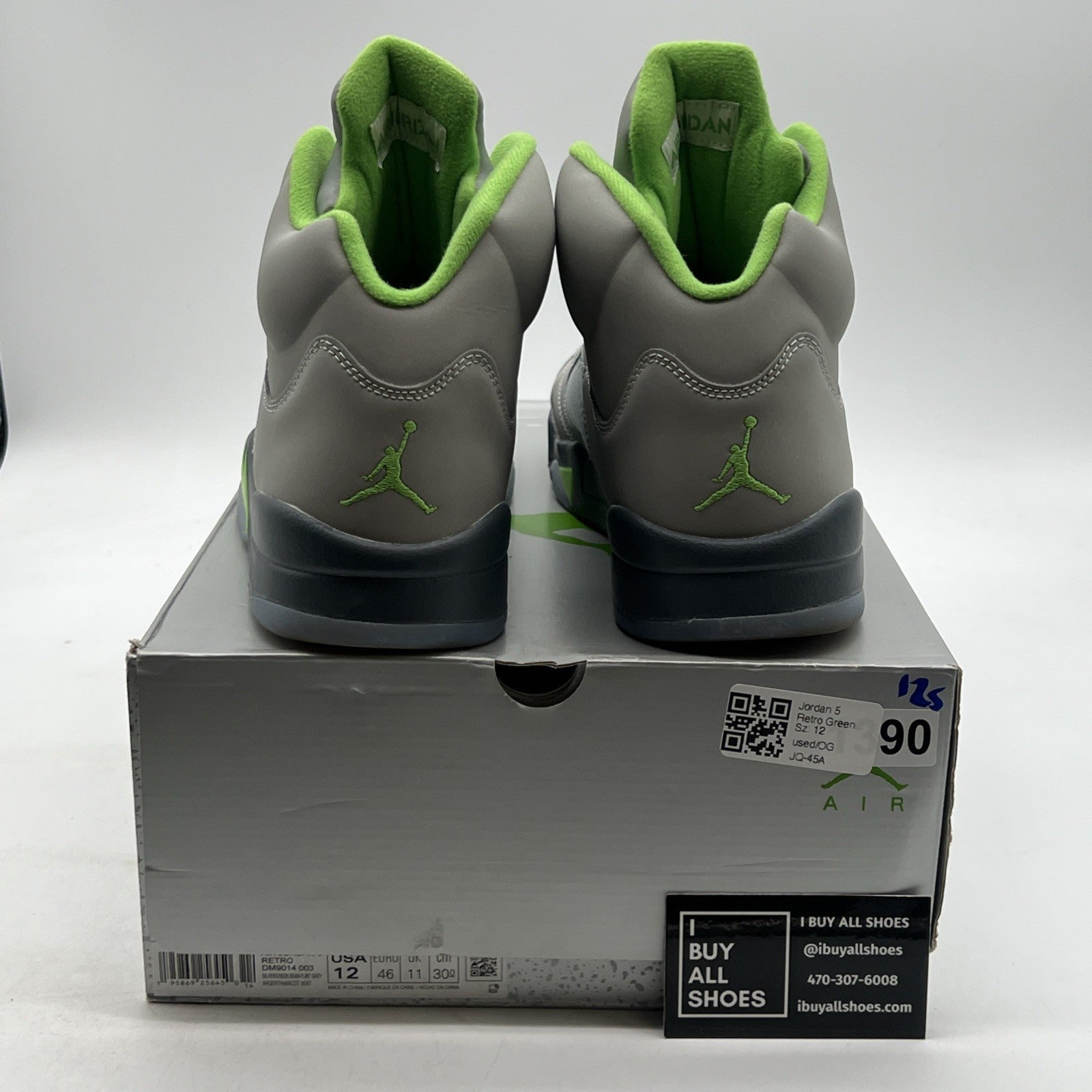 Size 12 - Air Jordan 5 Retro Green Bean (DM9014-003)