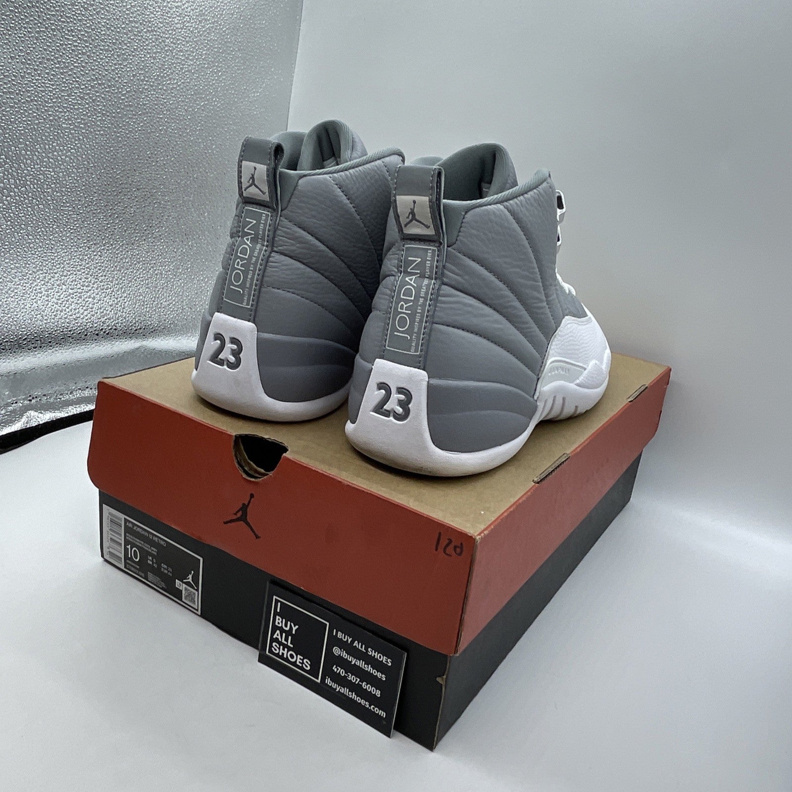 Size 10 - Air Jordan 12 Stealth 2022 (CT8013-015)