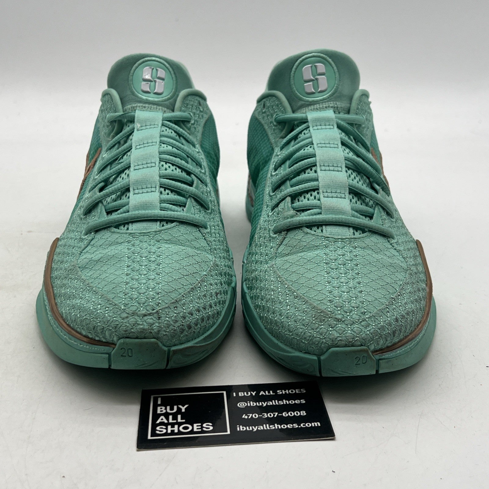 Size 12.5W - Nike By You Sabrina 2.0 Teal (FJ4036 900)