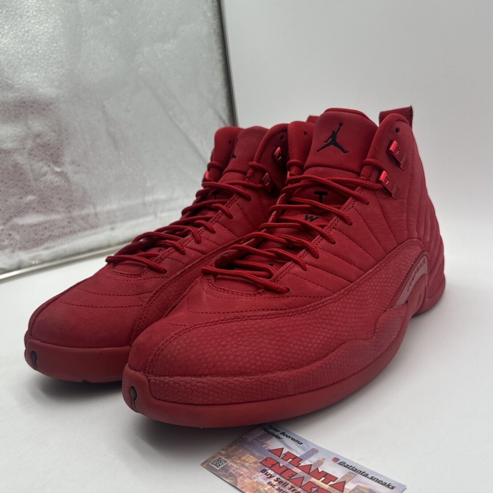 Size 13 - Jordan 12 Retro Gym Red 2018 Suede Red October Black Jumpman Classics