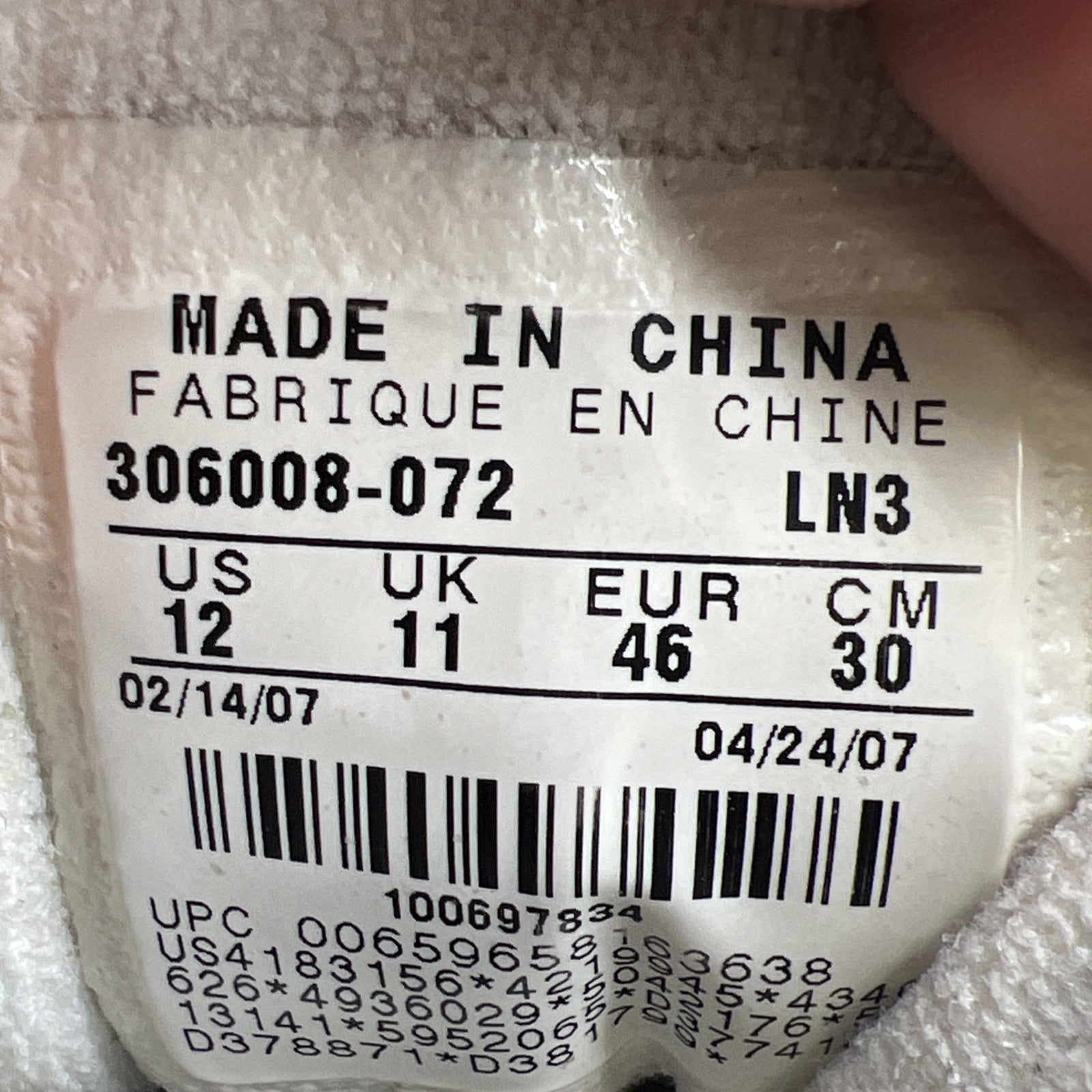 Size 12 - Air Jordan 11 Retro IE Low Silver (306008-072)