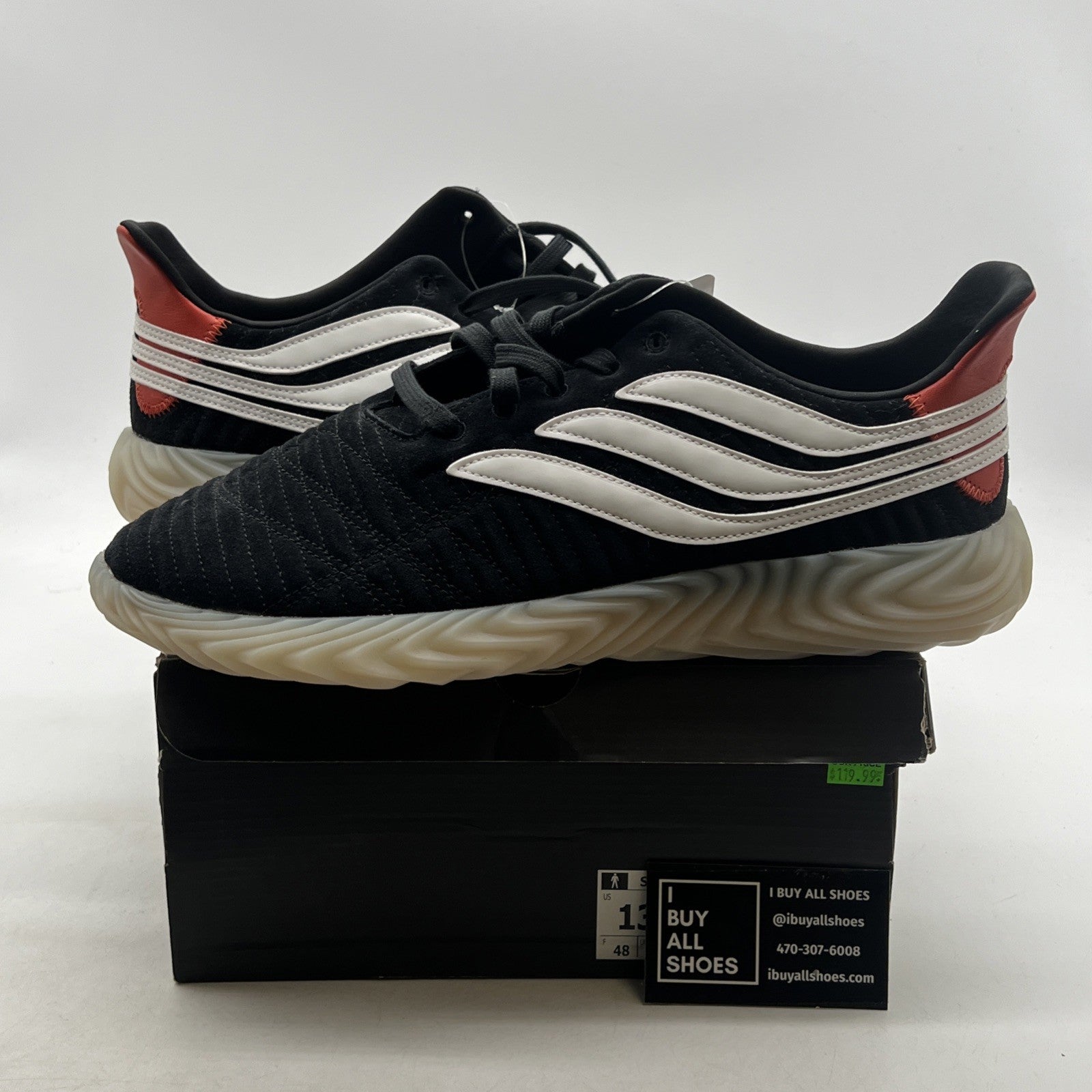 Size 13 - Adidas Sobakov Carbon (BD7563)