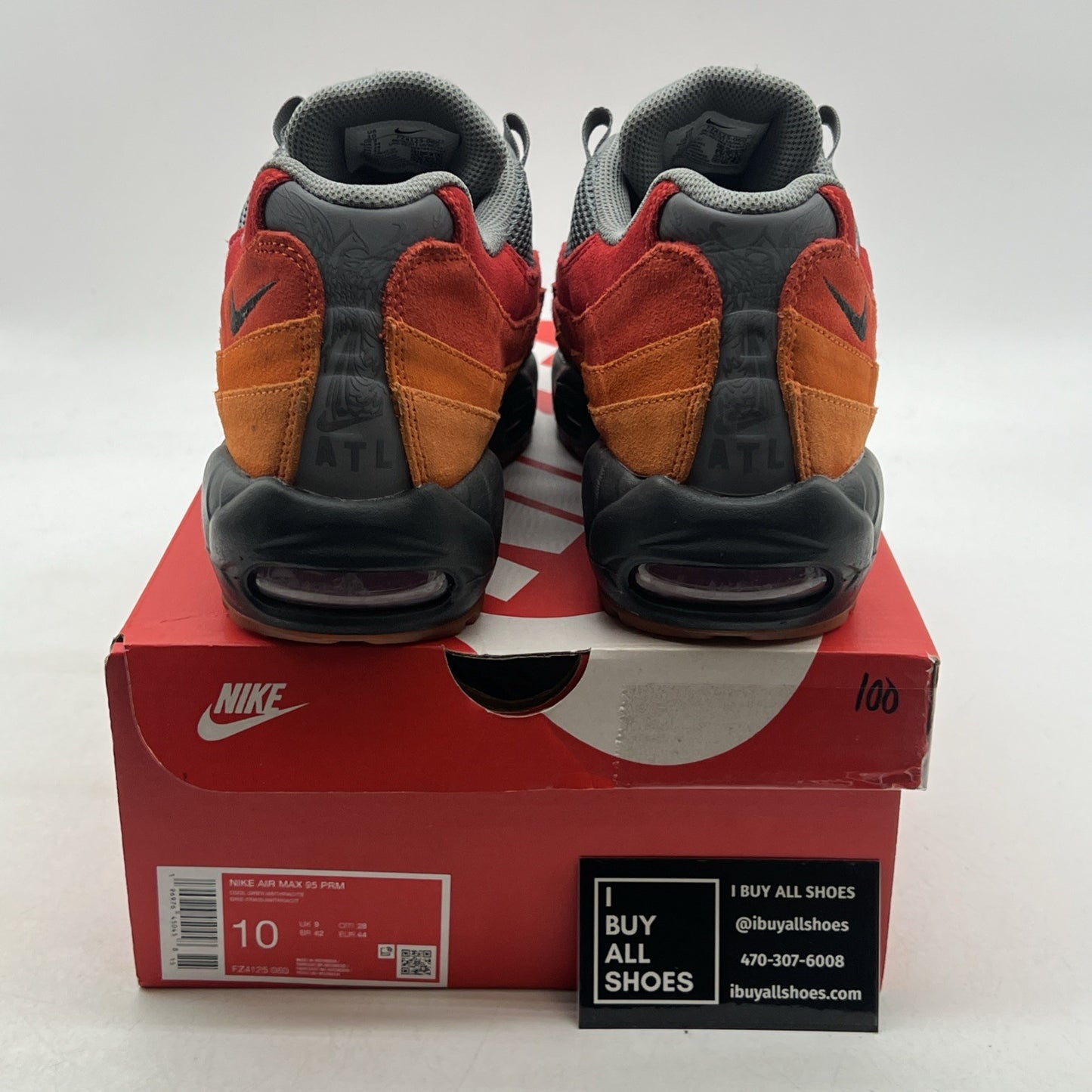 Size 10 - Nike Air Max 95 Premium Atlanta (FZ4125-060)