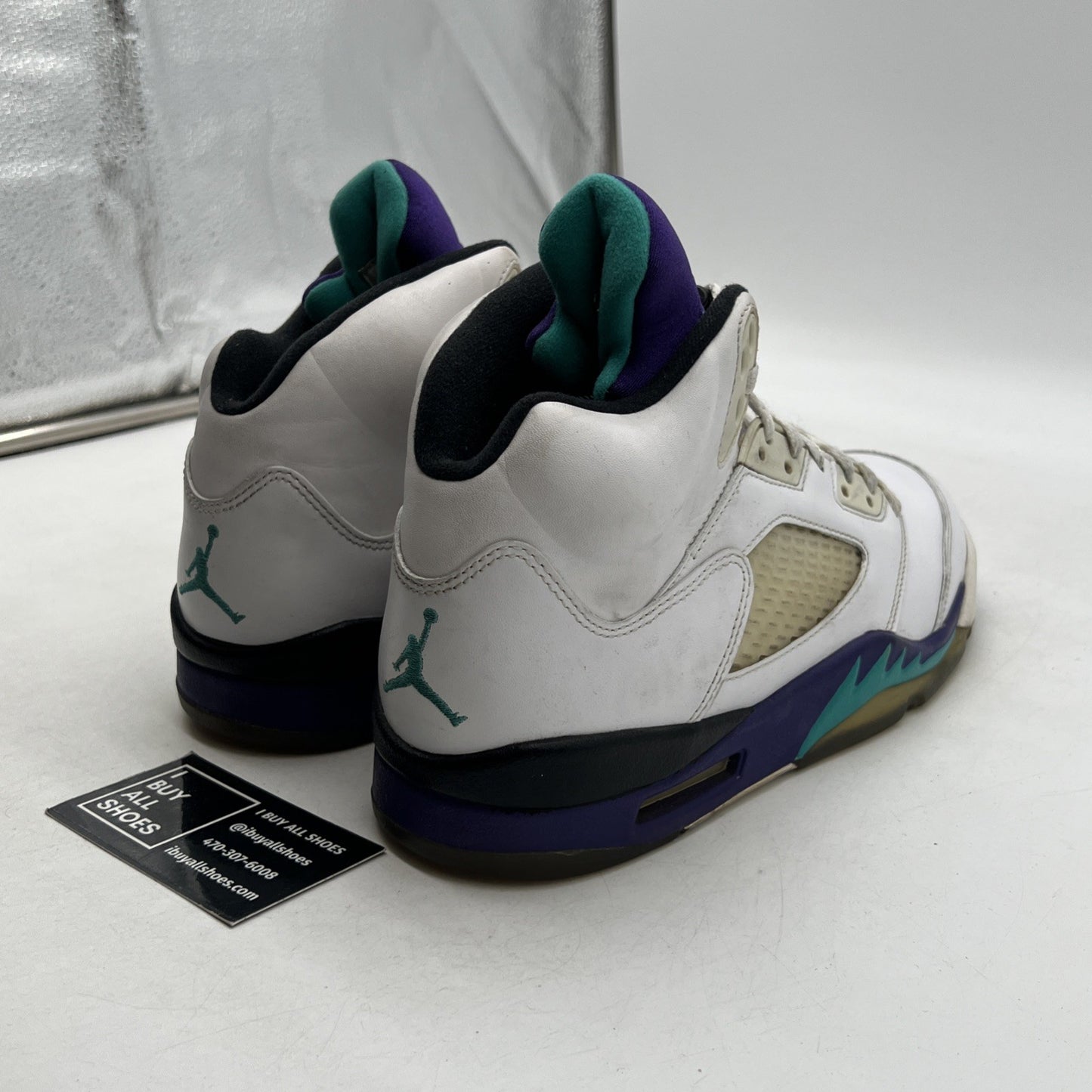 Size 8.5 - Air Jordan 5 Retro Grape 2013 (136027-108)