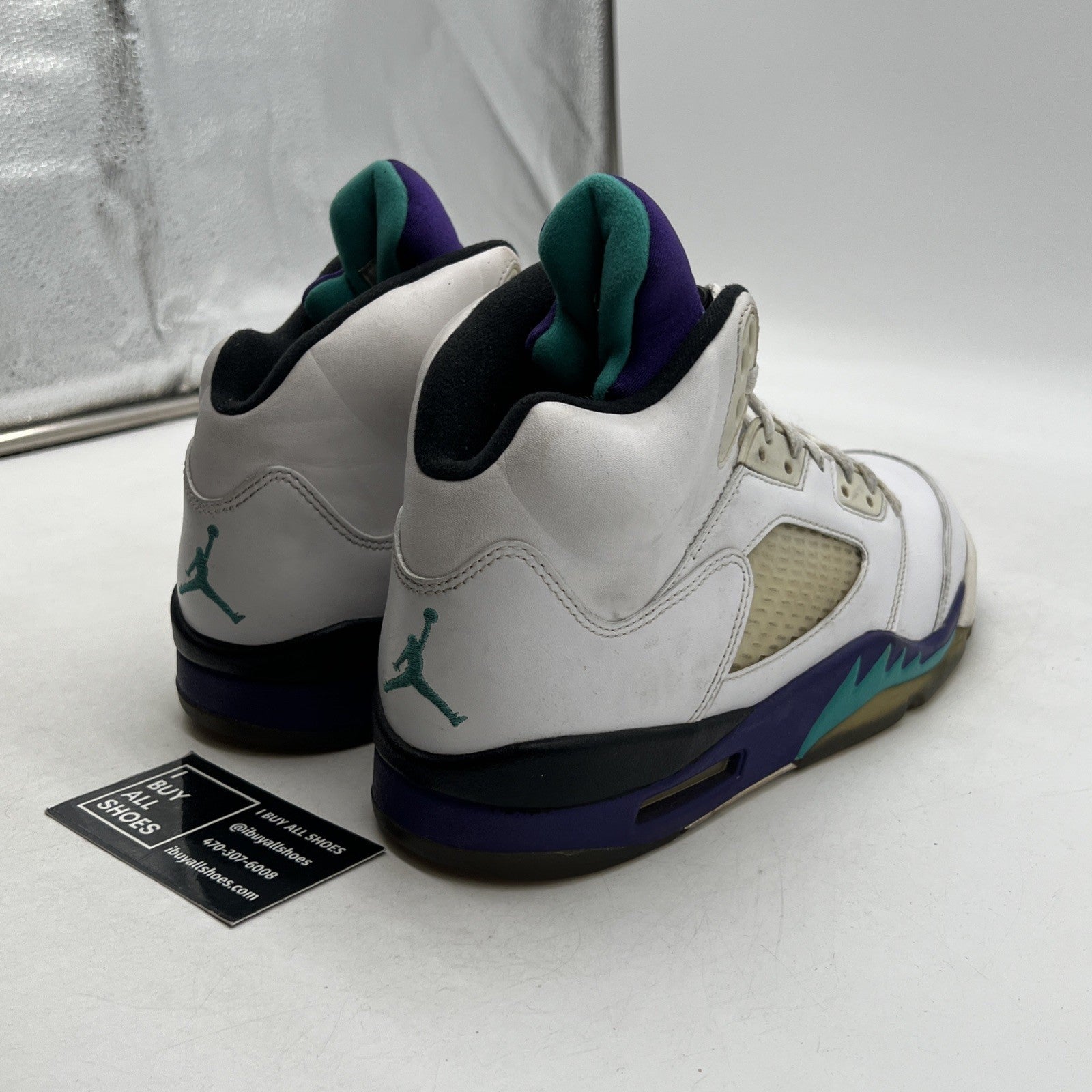Size 8.5 - Air Jordan 5 Retro Grape 2013 (136027-108)
