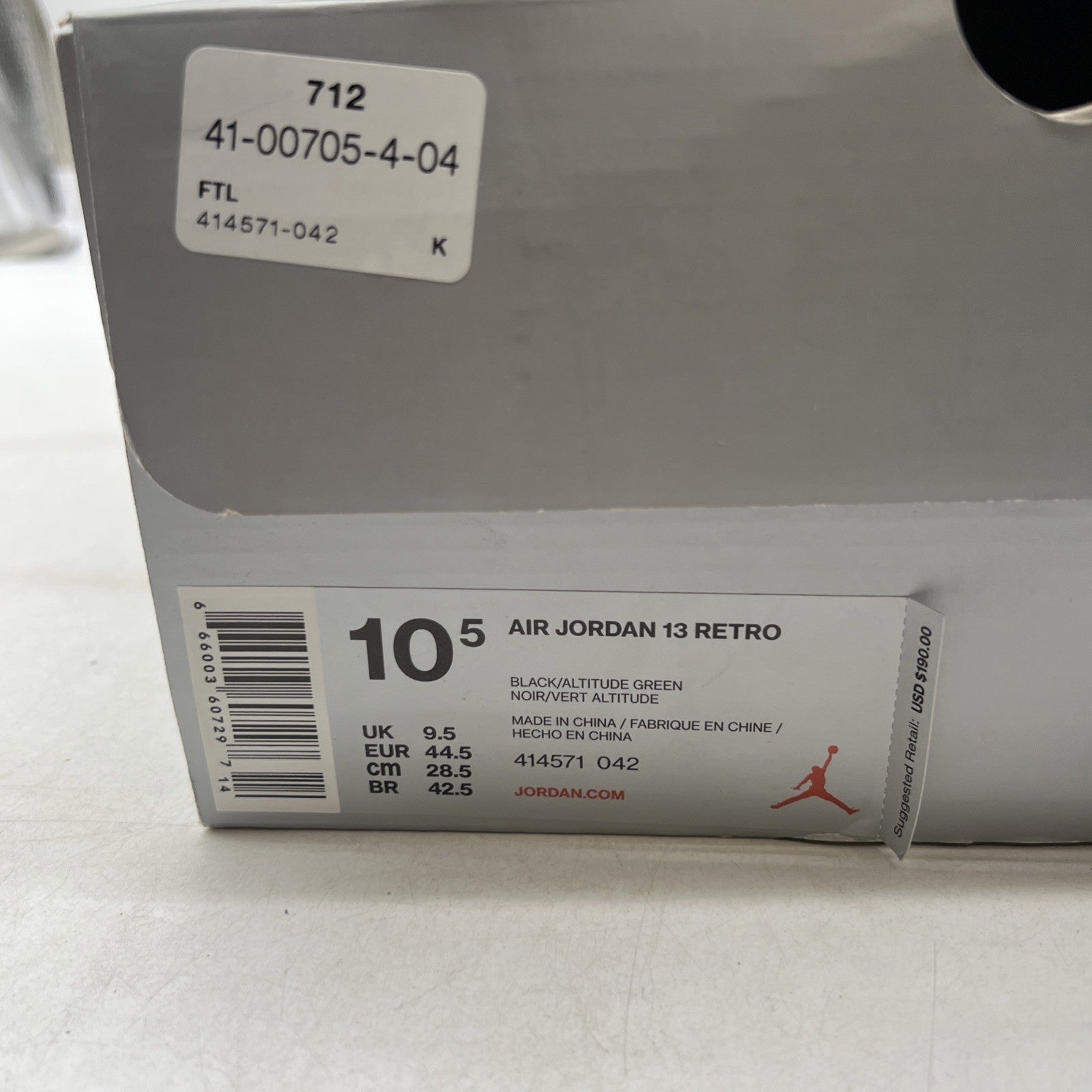 Size 10.5 - Air Jordan 13 Retro 2017 Altitude (414571-042)