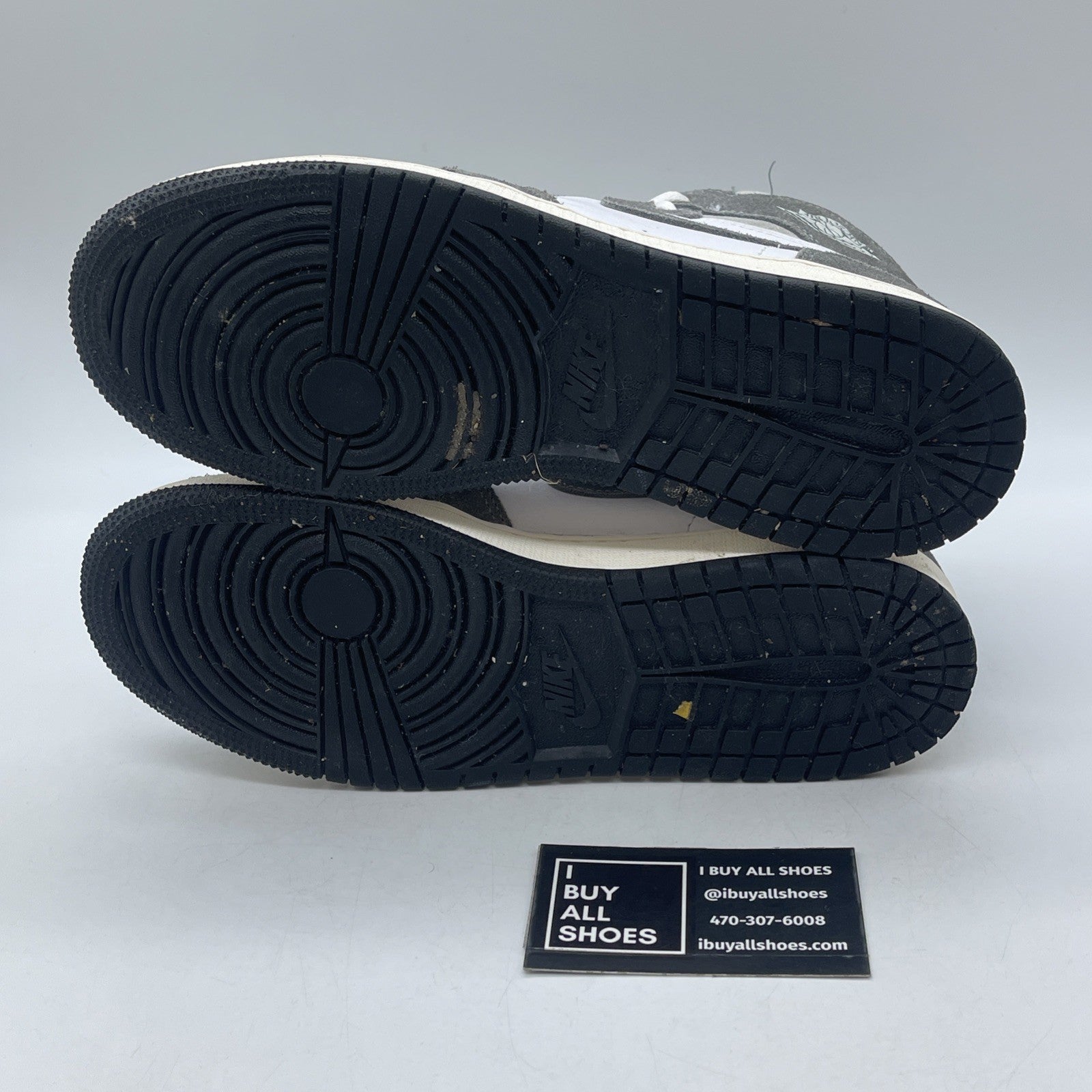 Size 6.5 (GS) - Air Jordan 1 High Retro OG Washed Black