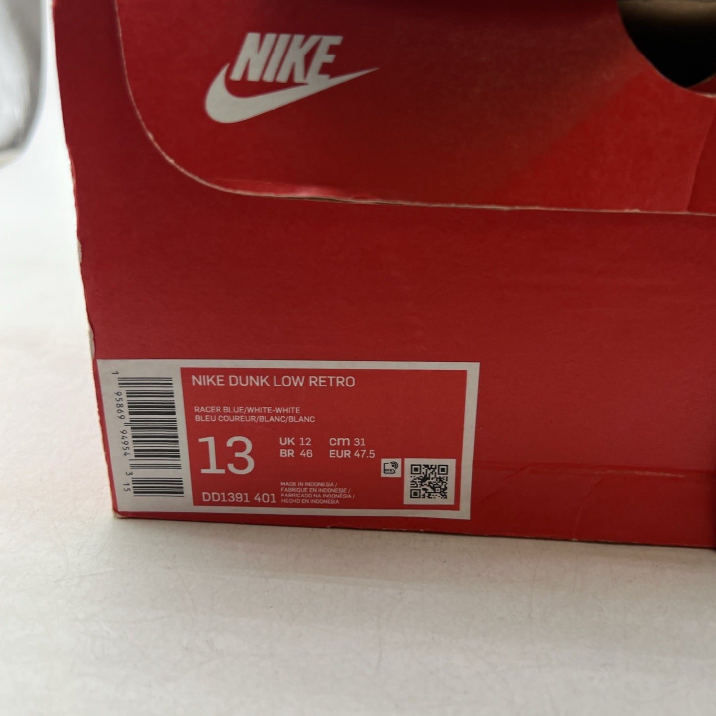 Size 13 - Nike Dunk Low Racer Blue 2022 (DD1391-401)