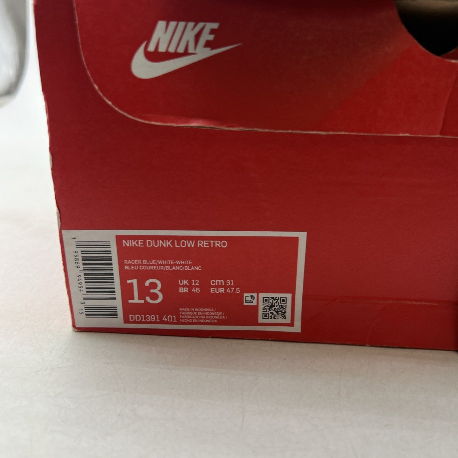 Size 13 - Nike Dunk Low Racer Blue 2022 (DD1391-401)