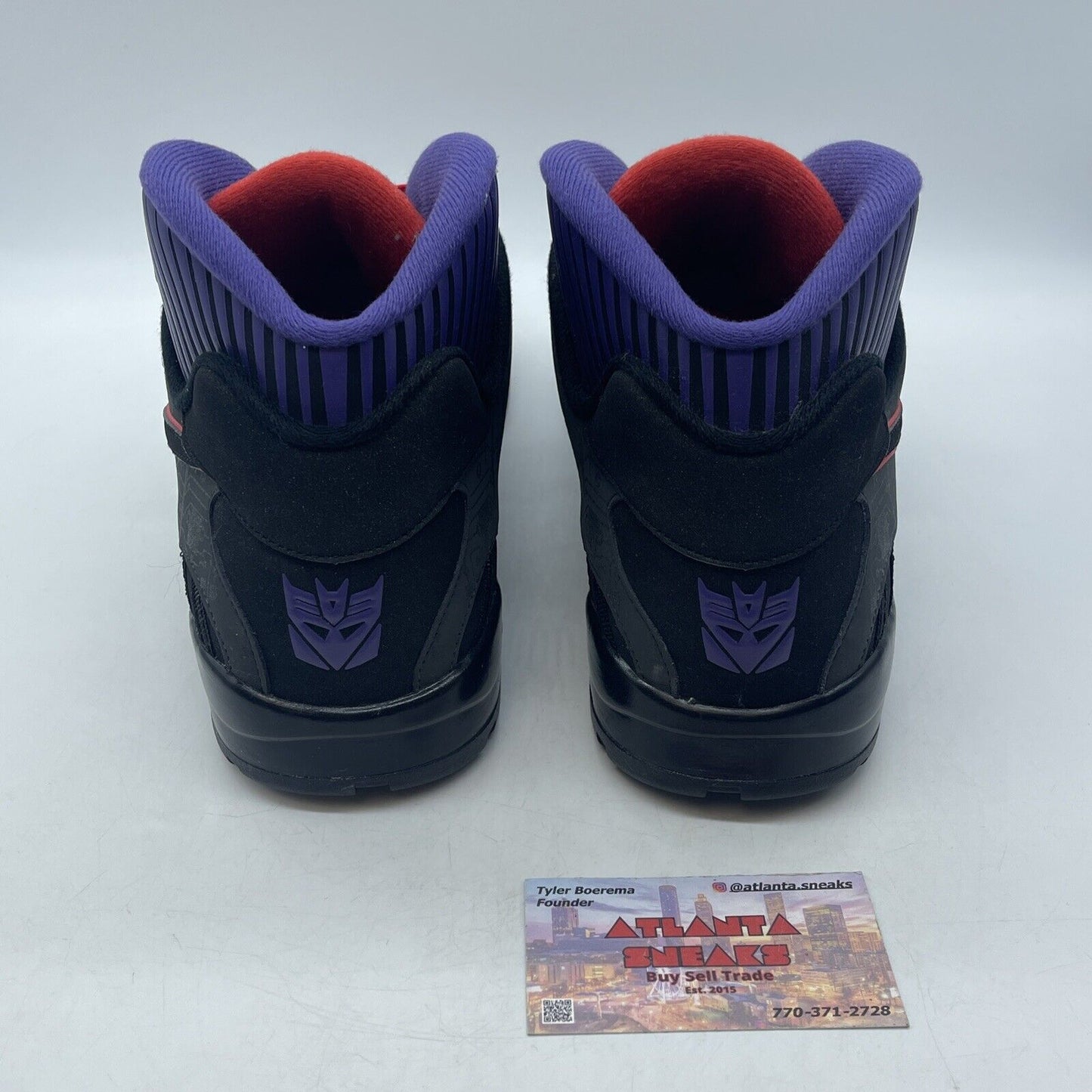 Size 13 - Nike Air Trainer SC 2 Premium QS Megatron Black Purple (637804-001)