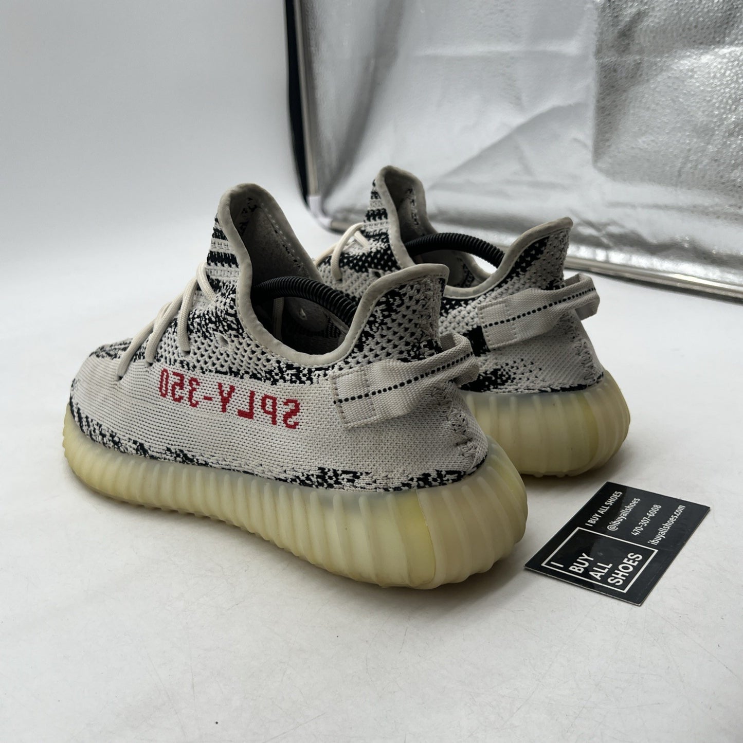 Size 10 - adidas Yeezy Boost 350 V2 Low Zebra (CP9654)