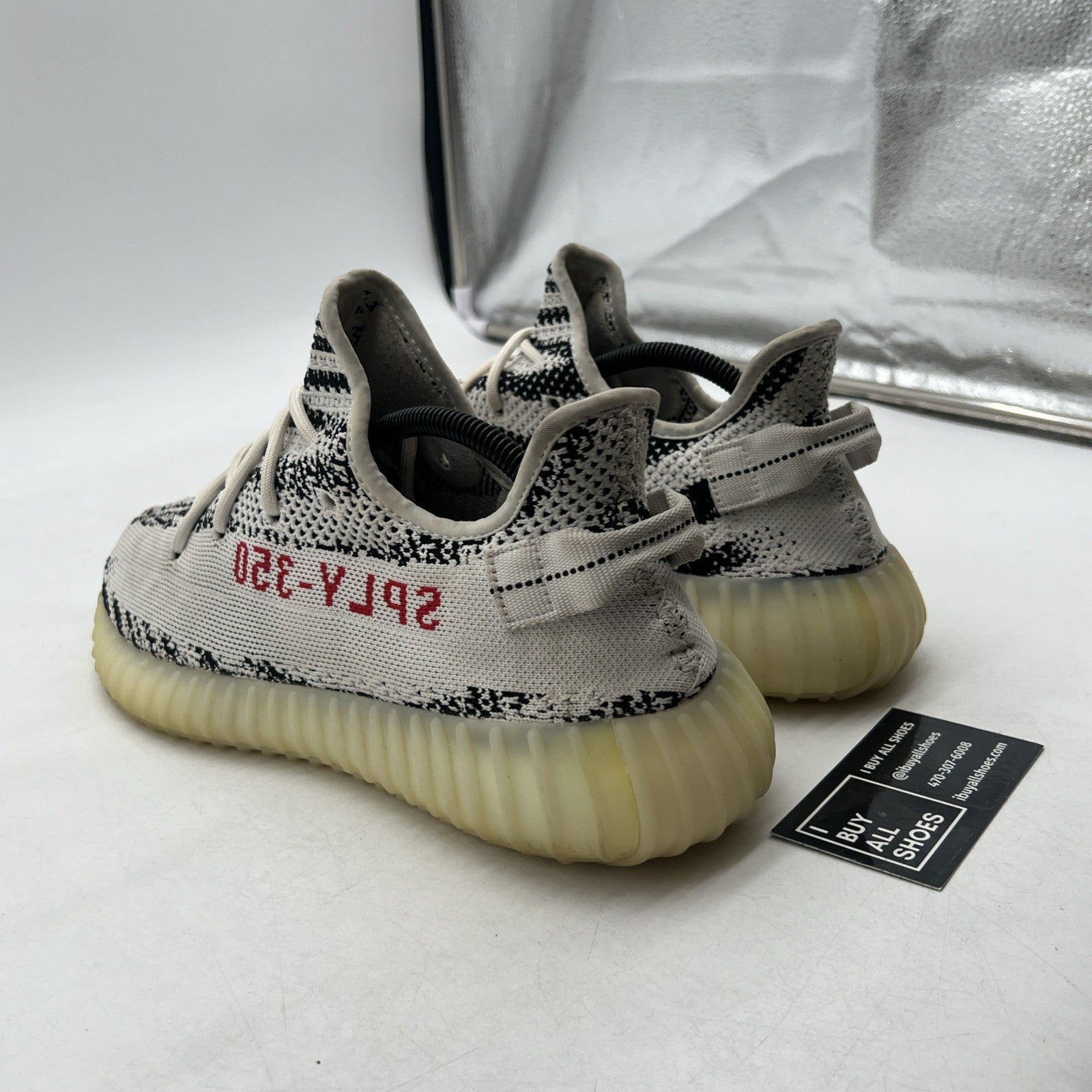 Size 10 - adidas Yeezy Boost 350 V2 Low Zebra (CP9654)