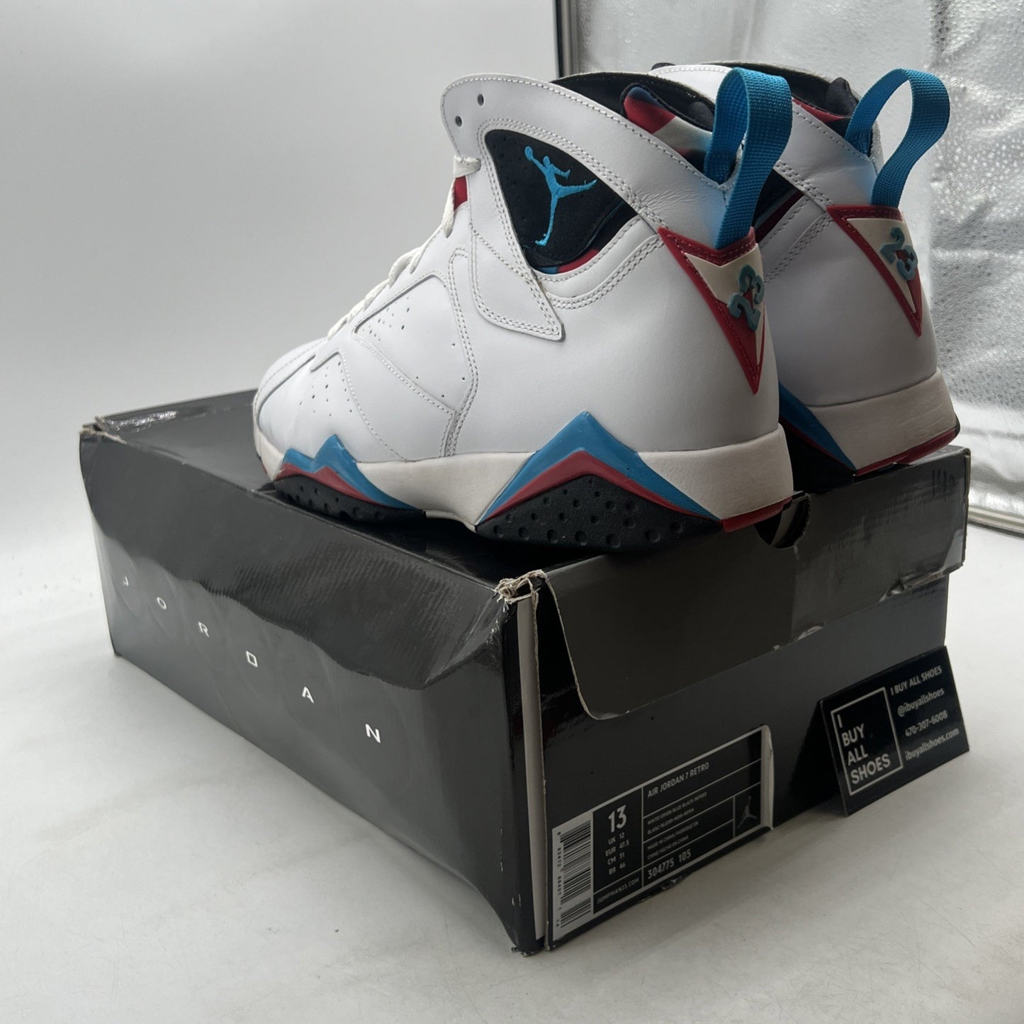 Size 13 - Air Jordan 7 Retro Orion (304775-105)