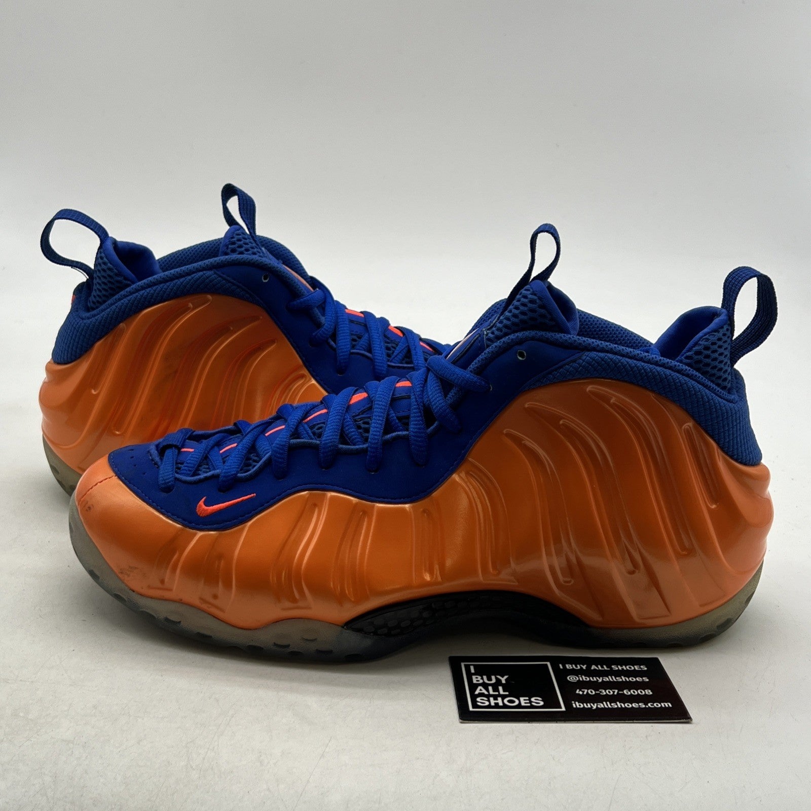 Size 11 - Nike Air Foamposite One Knicks (314996-801)