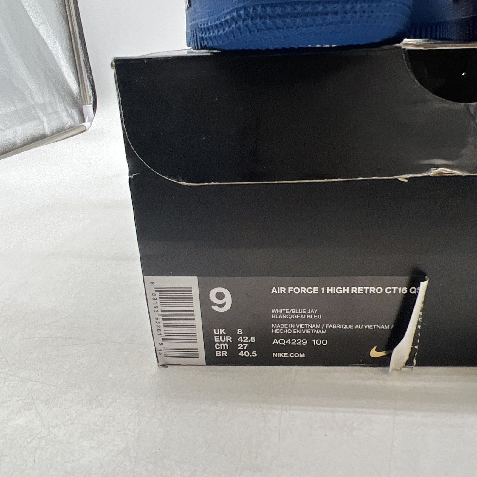 Size 9 - Nike Air Force 1 Sheed High Rude Awakening (AQ4229-100)